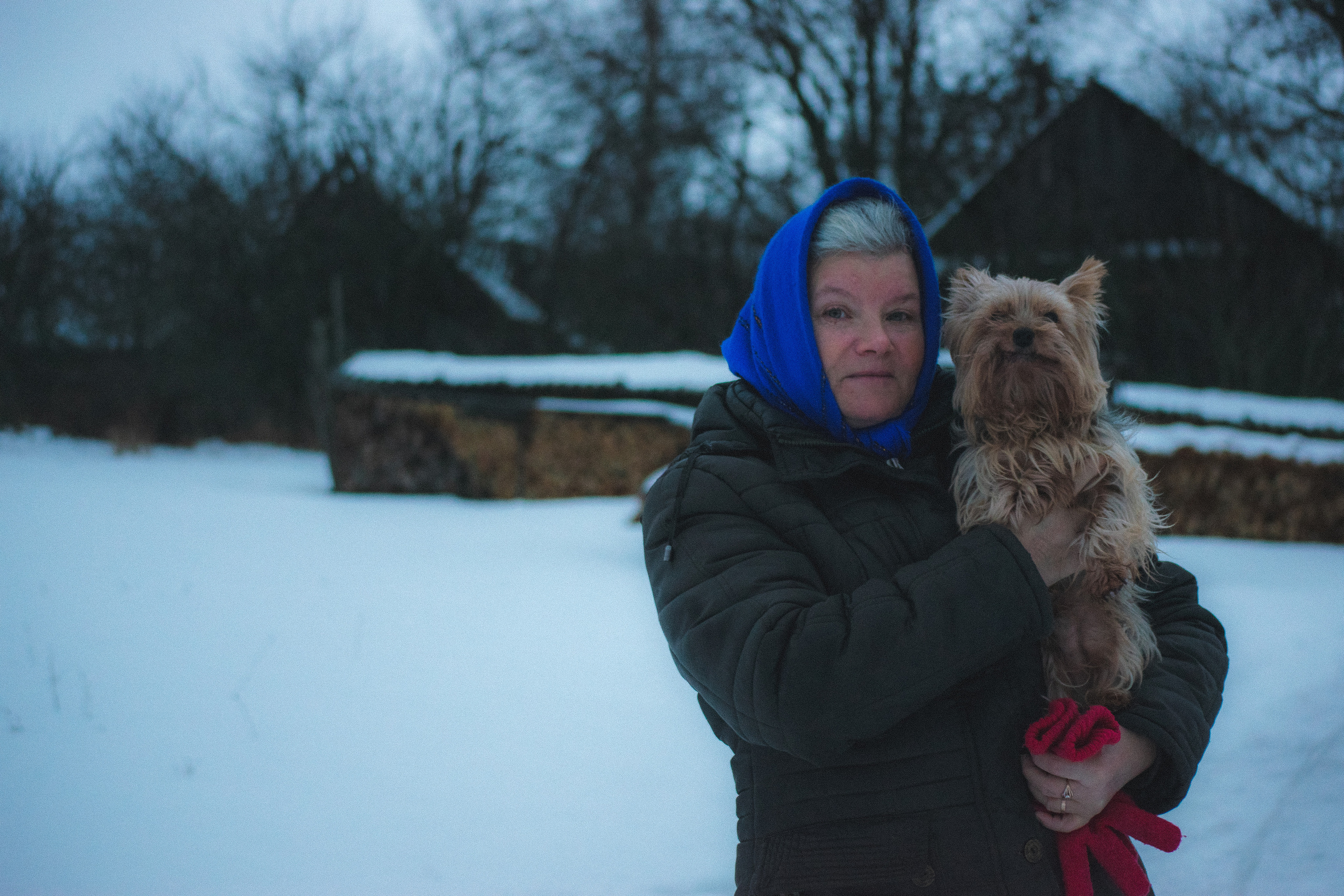 История в зимней деревне. Фотограф в Санкт-Петербурге