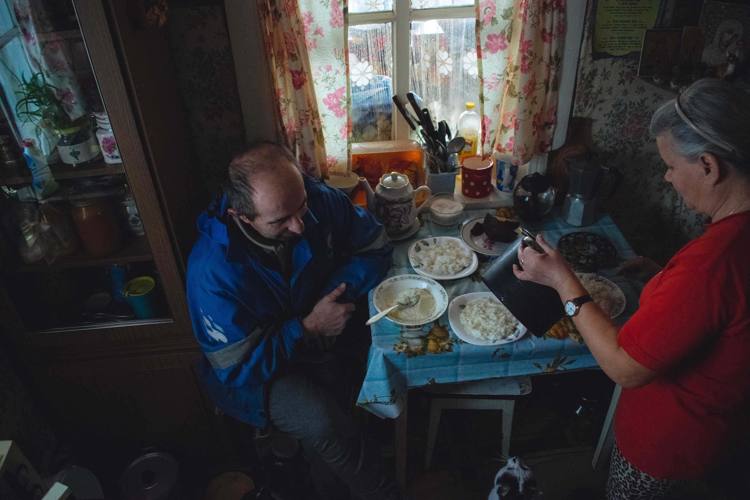 История в зимней деревне. Фотограф в Санкт-Петербурге