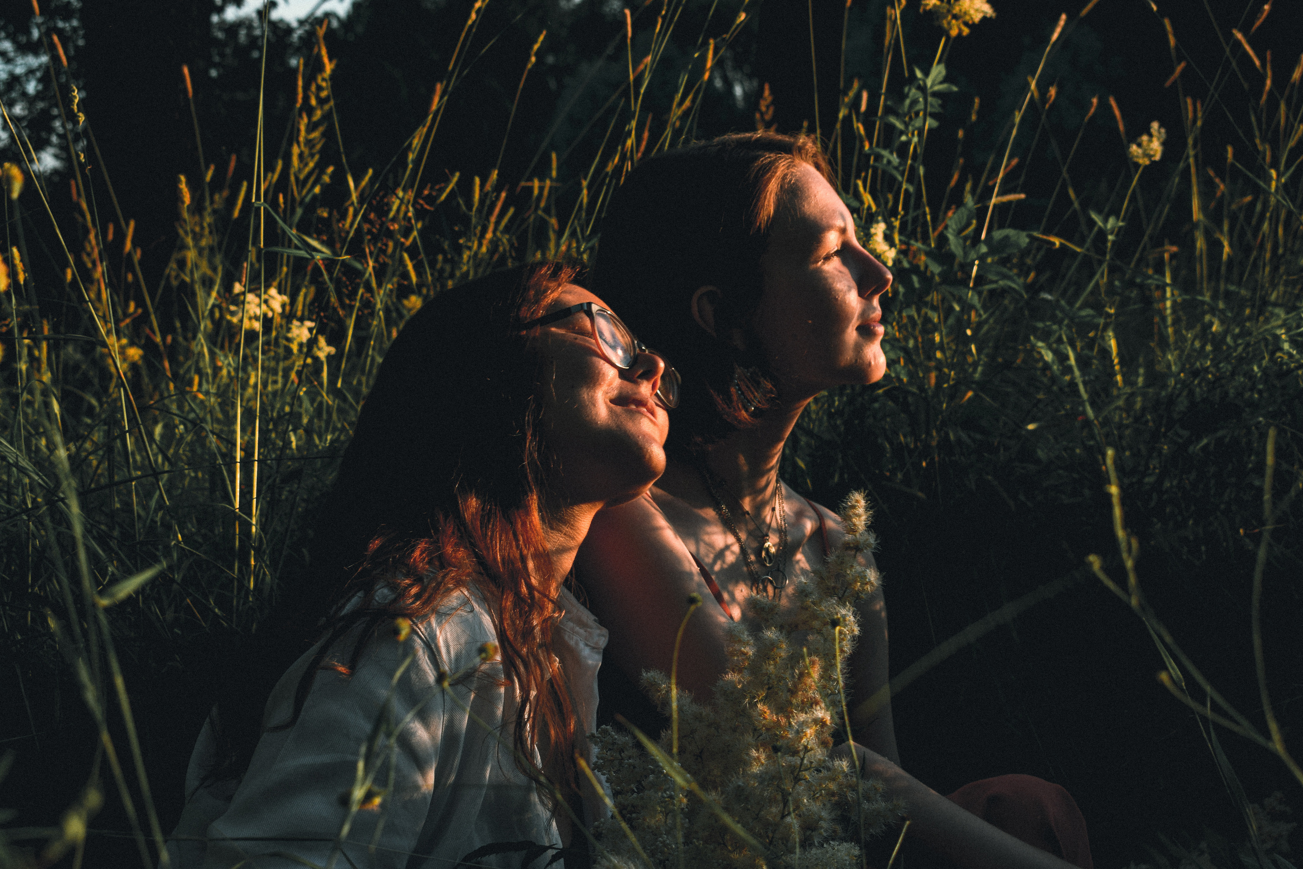 История Марины и Насти в Александровском парке. Фотограф в Санкт-Петербурге