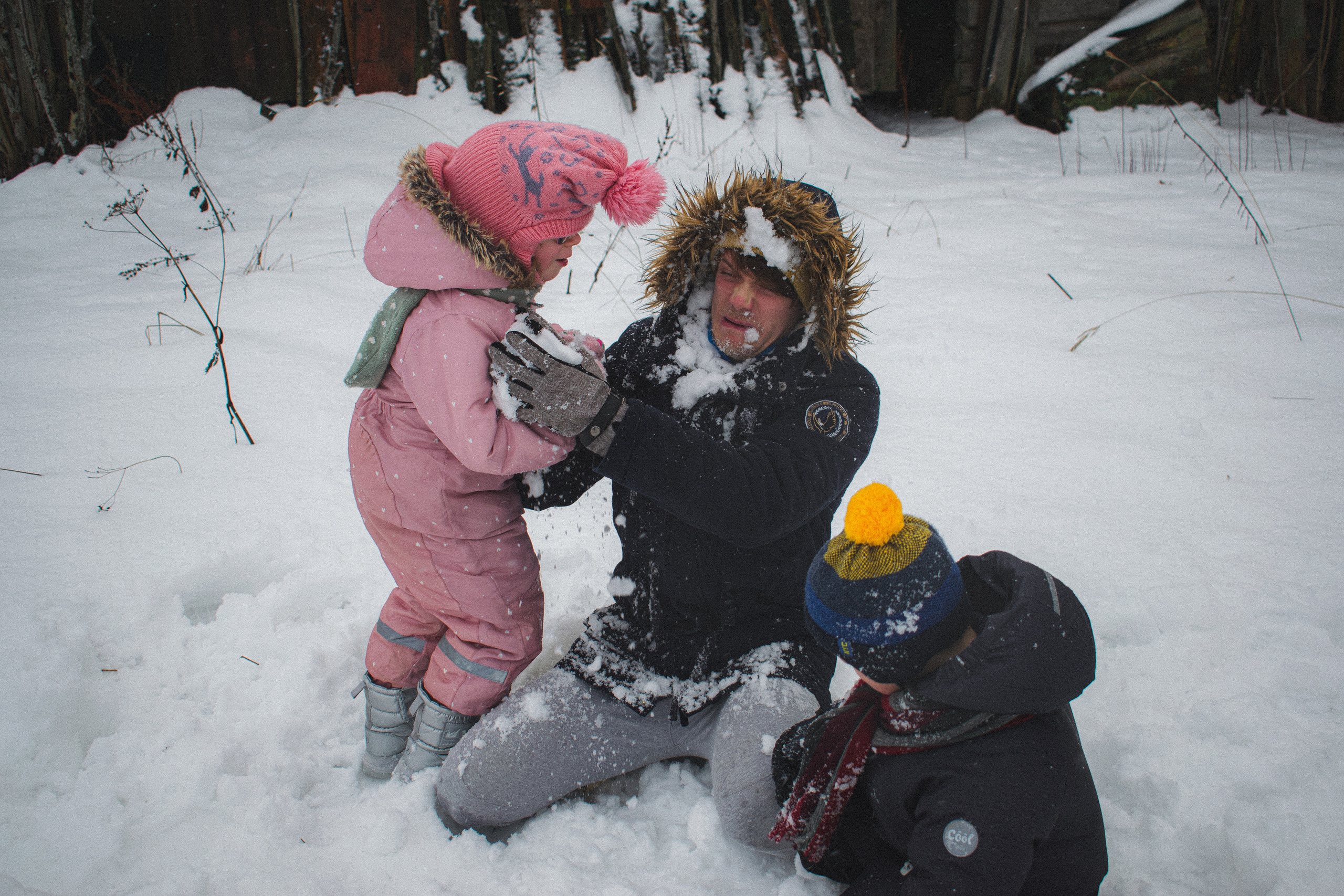 История в зимней деревне. Фотограф в Санкт-Петербурге