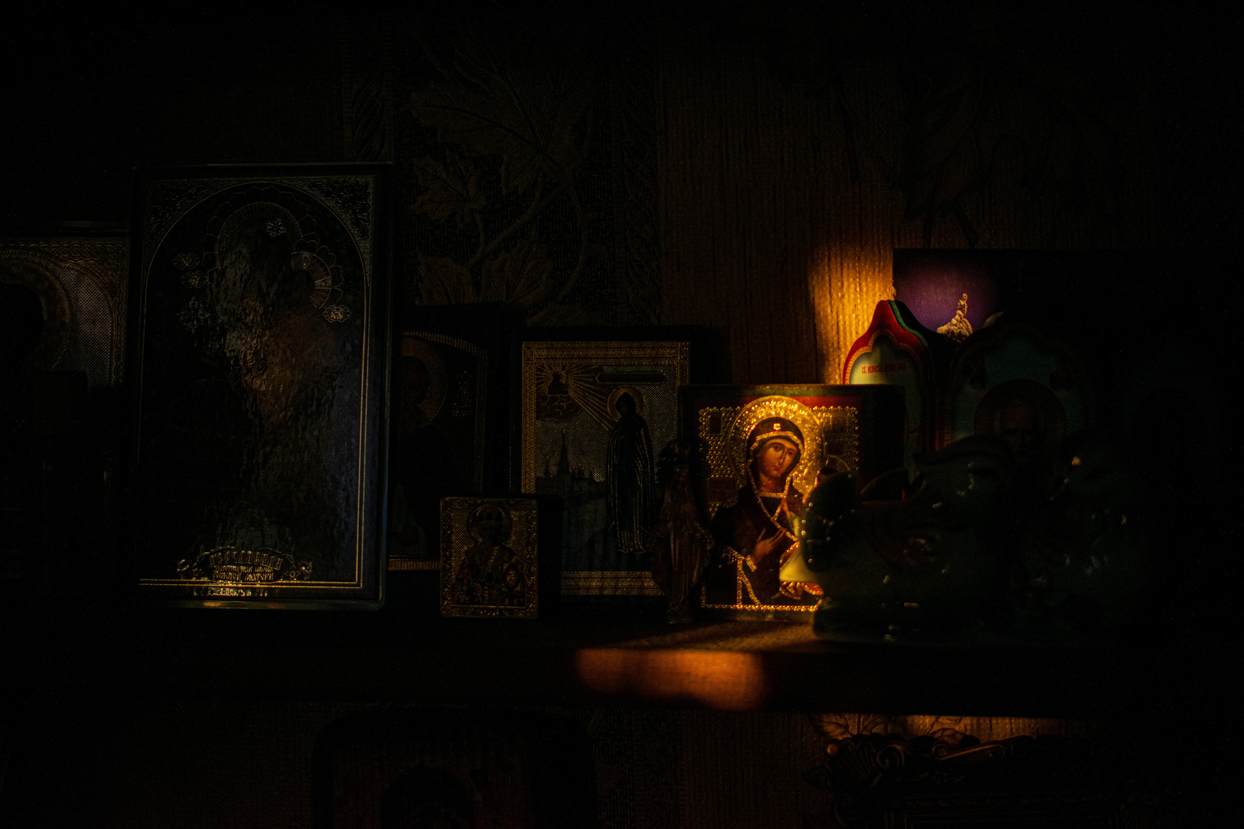 История в зимней деревне. Фотограф в Санкт-Петербурге