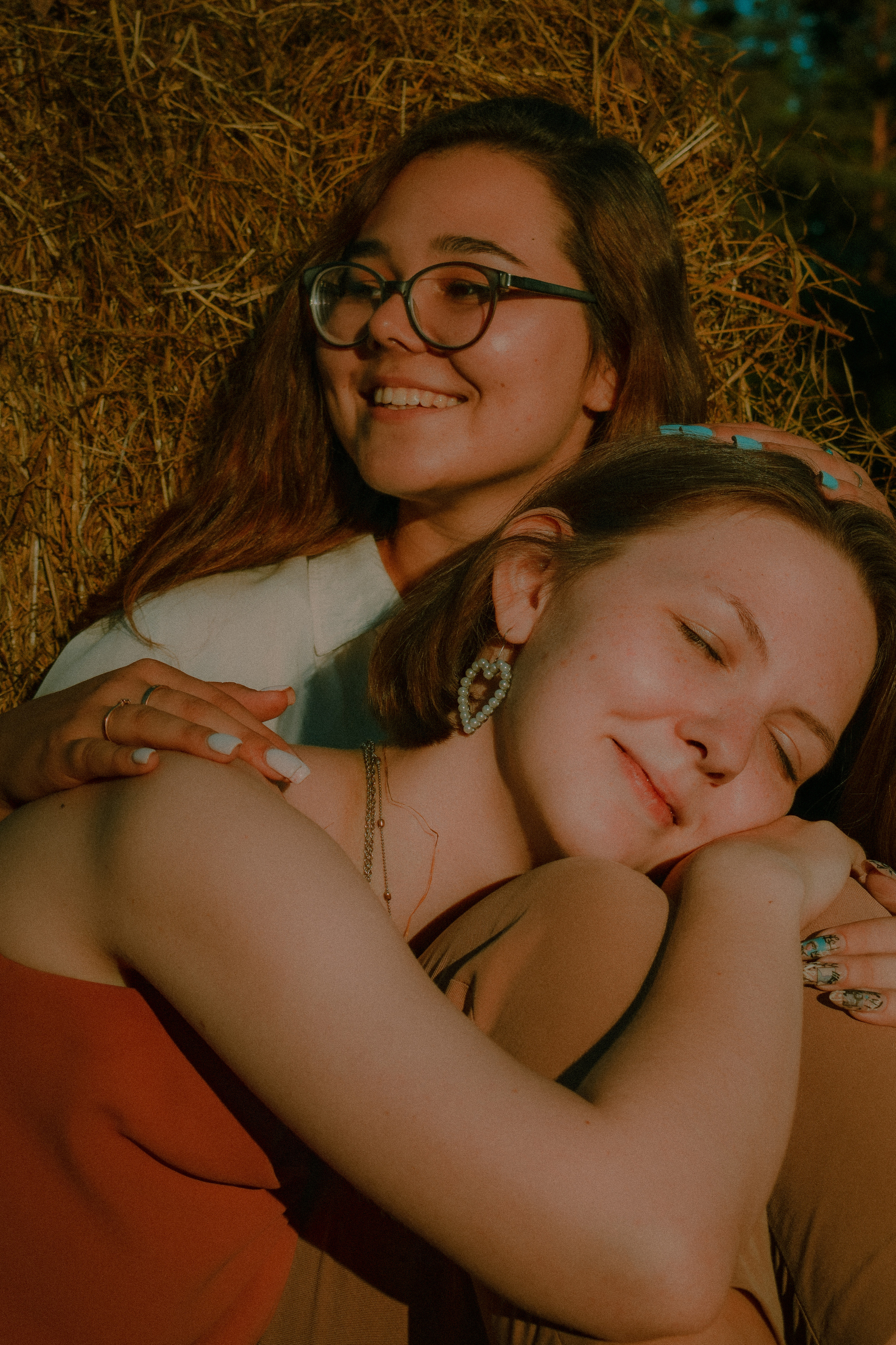 История Марины и Насти в Александровском парке. Фотограф в Санкт-Петербурге