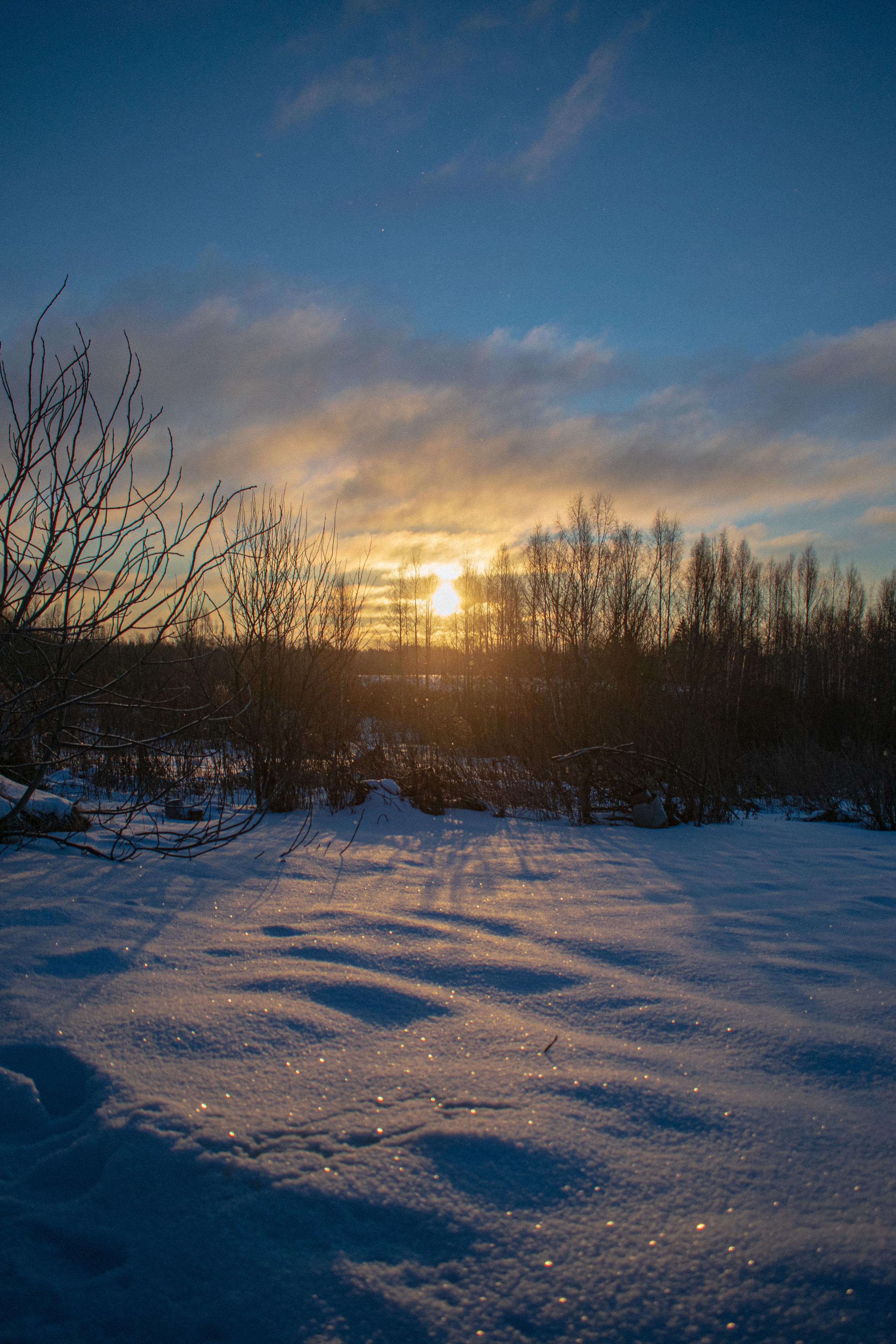 История в зимней деревне. Фотограф в Санкт-Петербурге