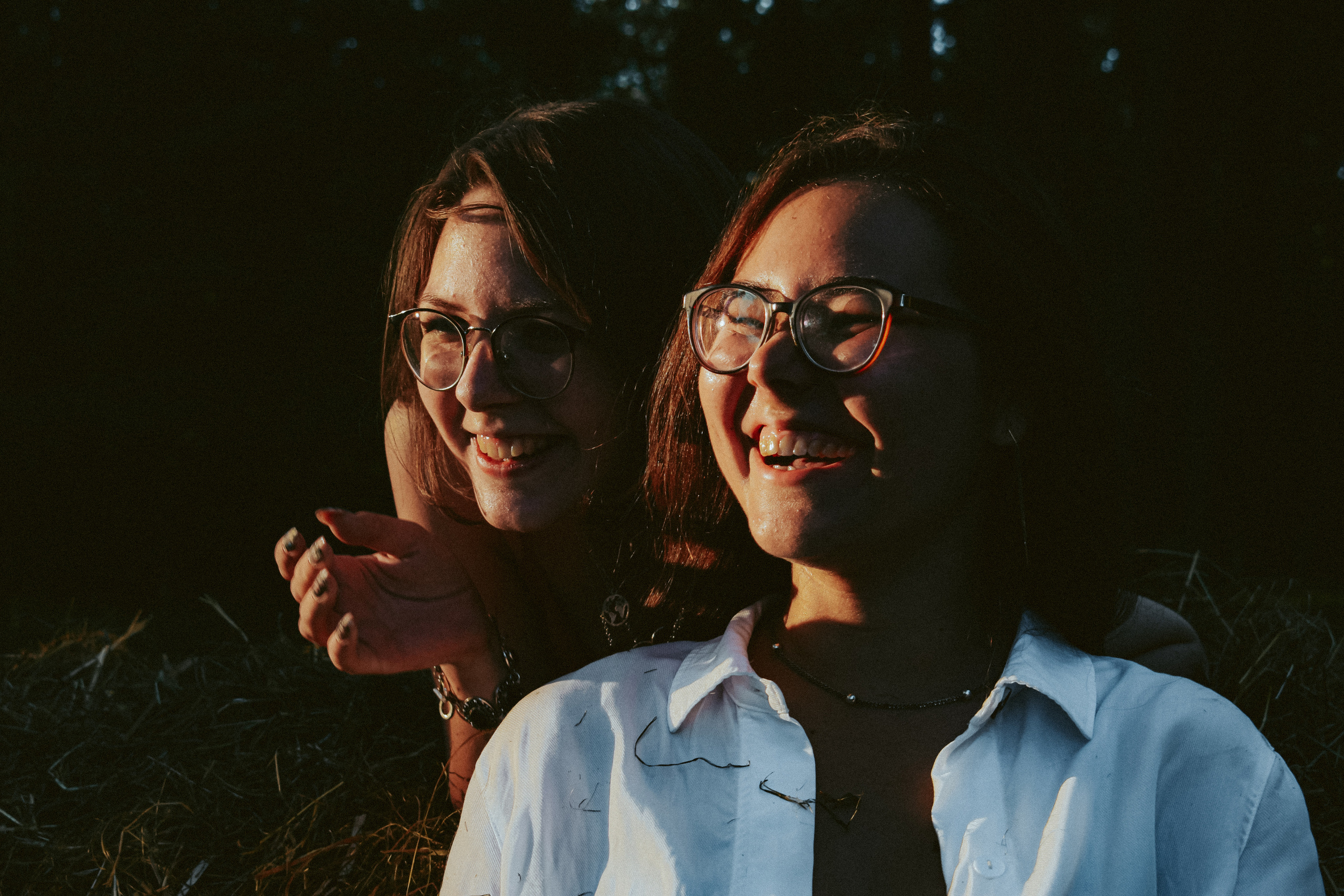 История Марины и Насти в Александровском парке. Фотограф в Санкт-Петербурге
