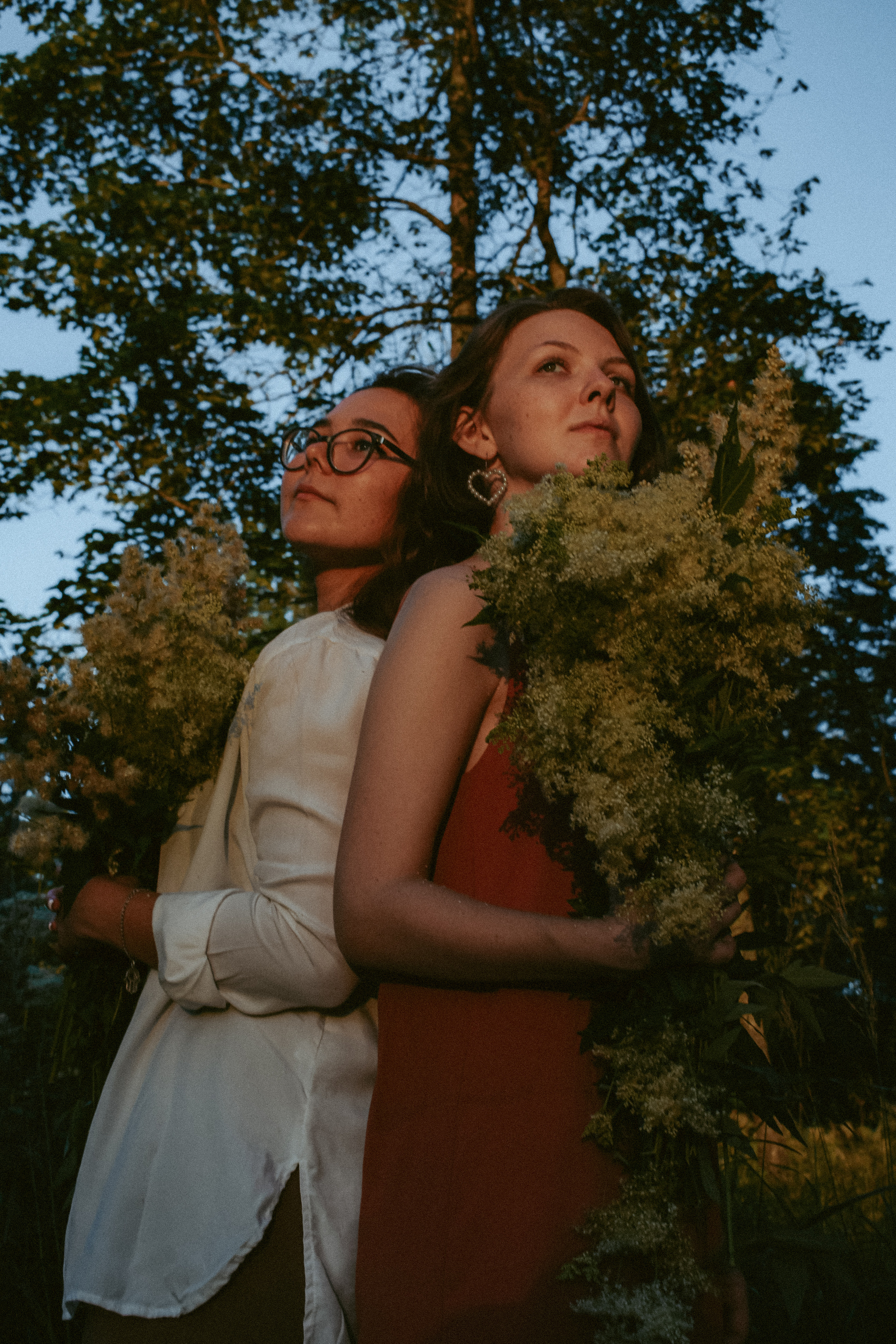 История Марины и Насти в Александровском парке. Фотограф в Санкт-Петербурге