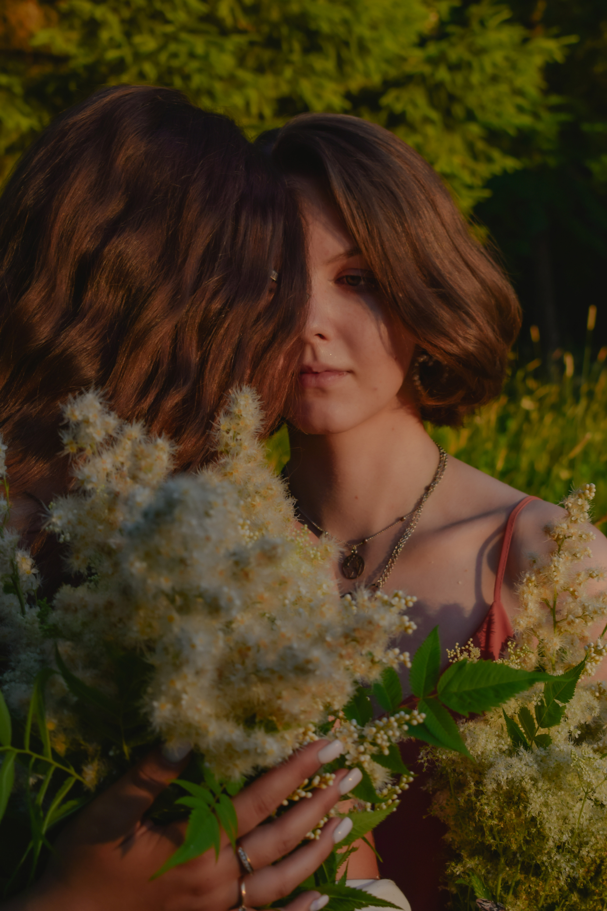 История Марины и Насти в Александровском парке. Фотограф в Санкт-Петербурге