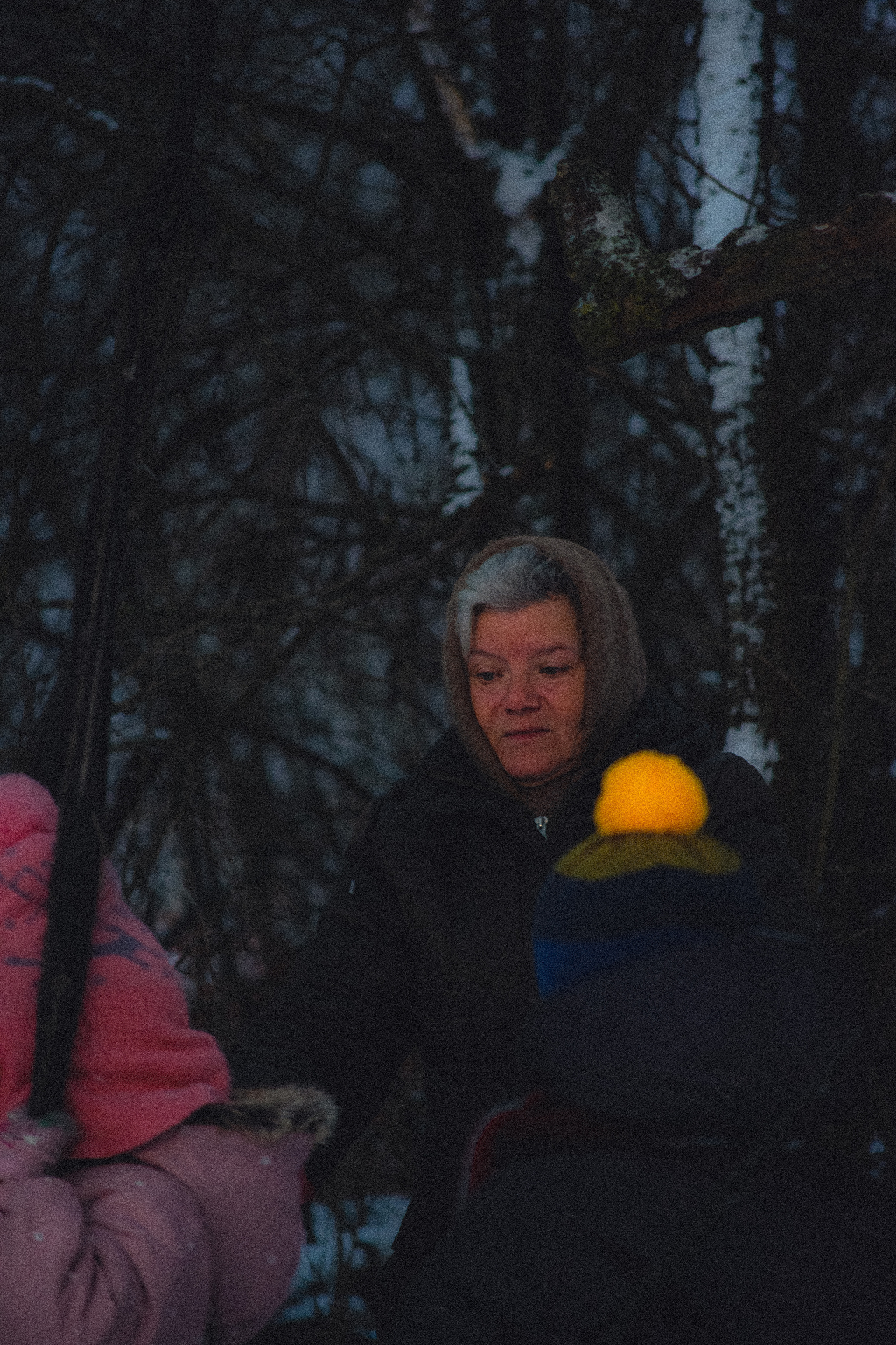 История в зимней деревне. Фотограф в Санкт-Петербурге