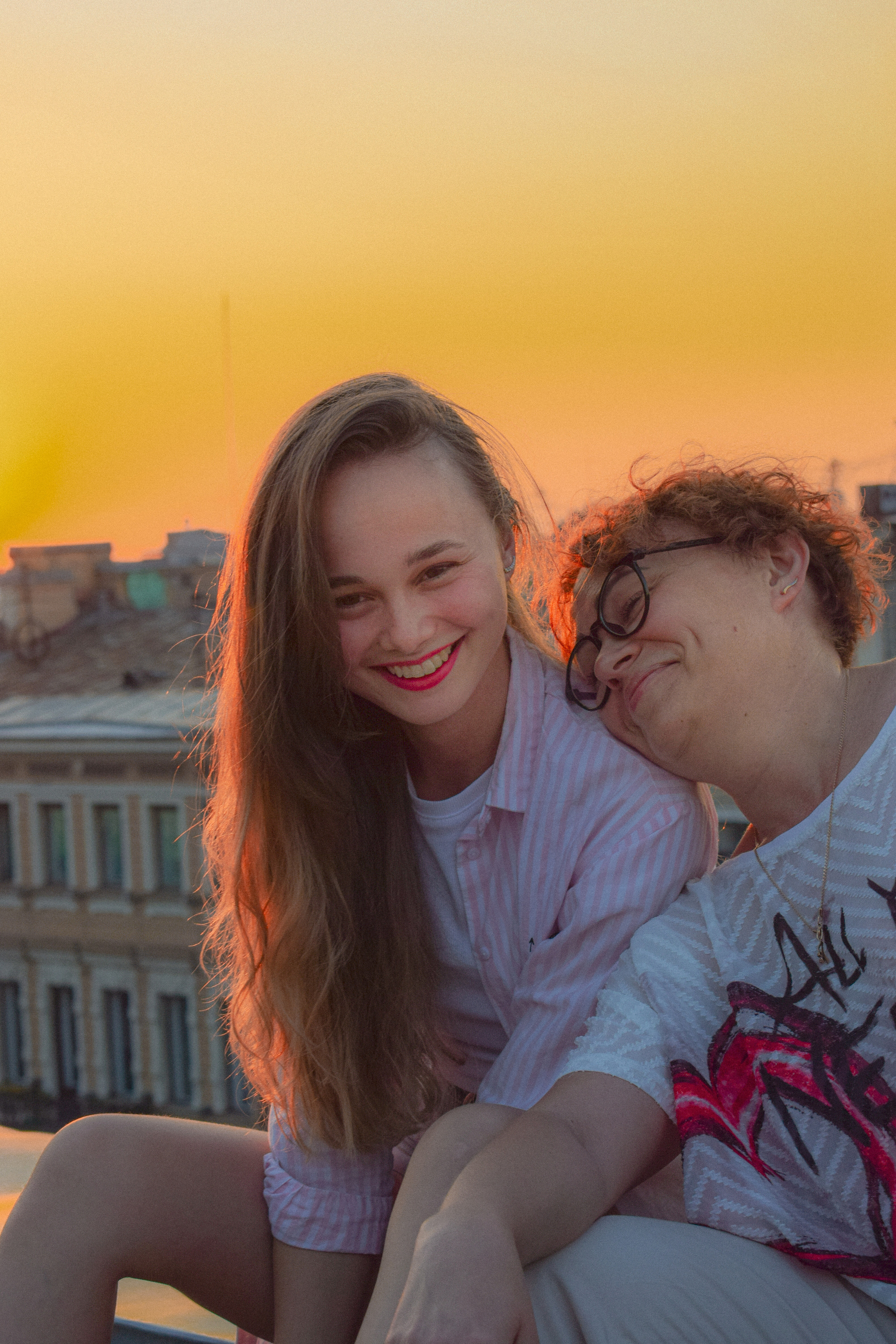 Белые ночи Алины и Евгении. Фотограф в Санкт-Петербурге