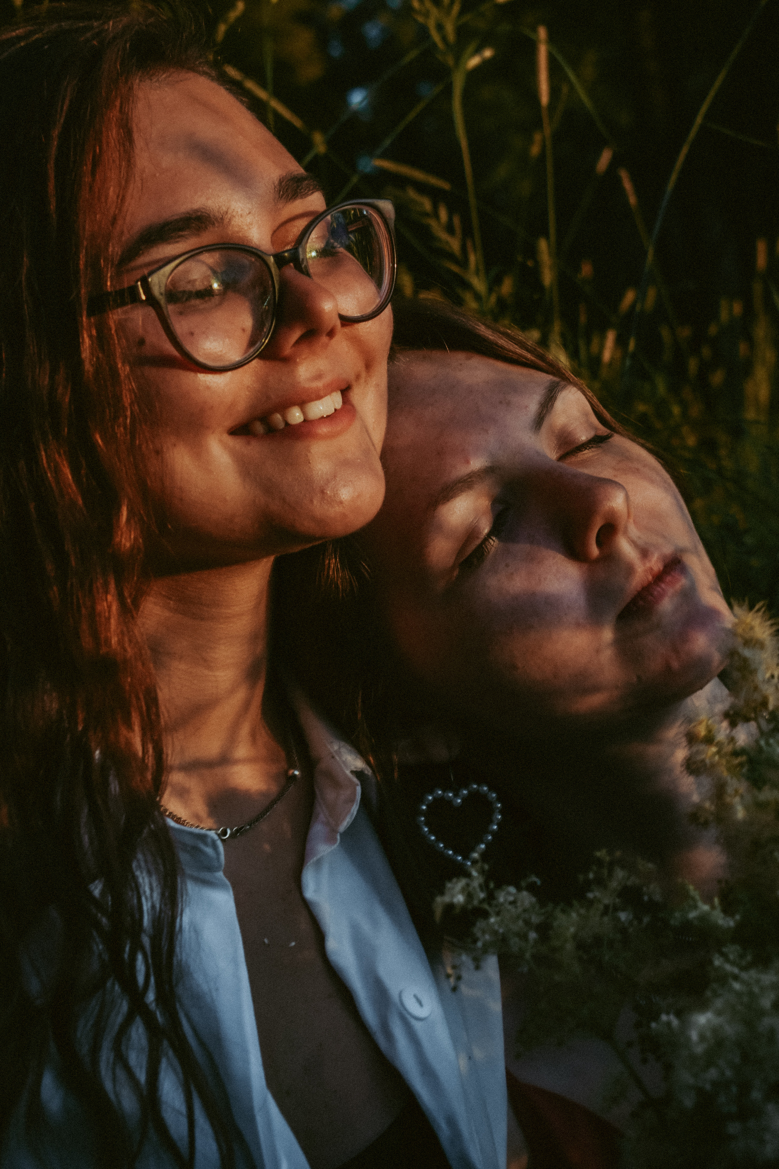 История Марины и Насти в Александровском парке. Фотограф в Санкт-Петербурге