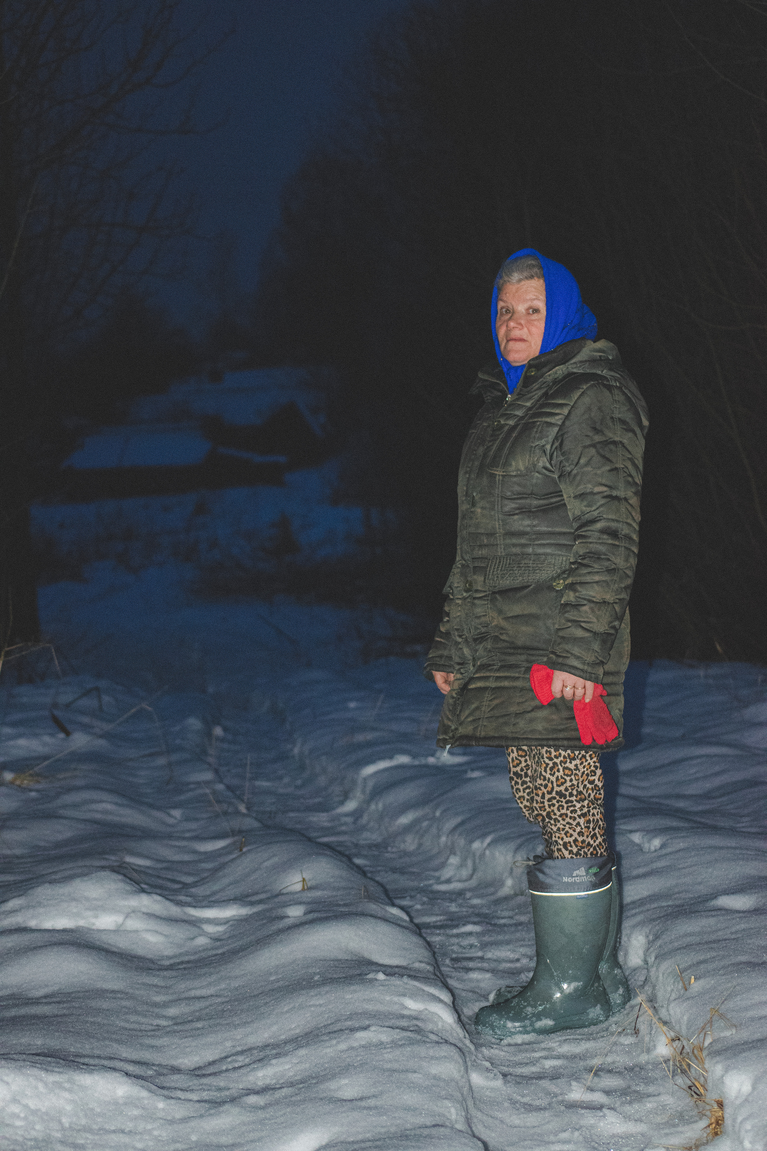 История в зимней деревне. Фотограф в Санкт-Петербурге