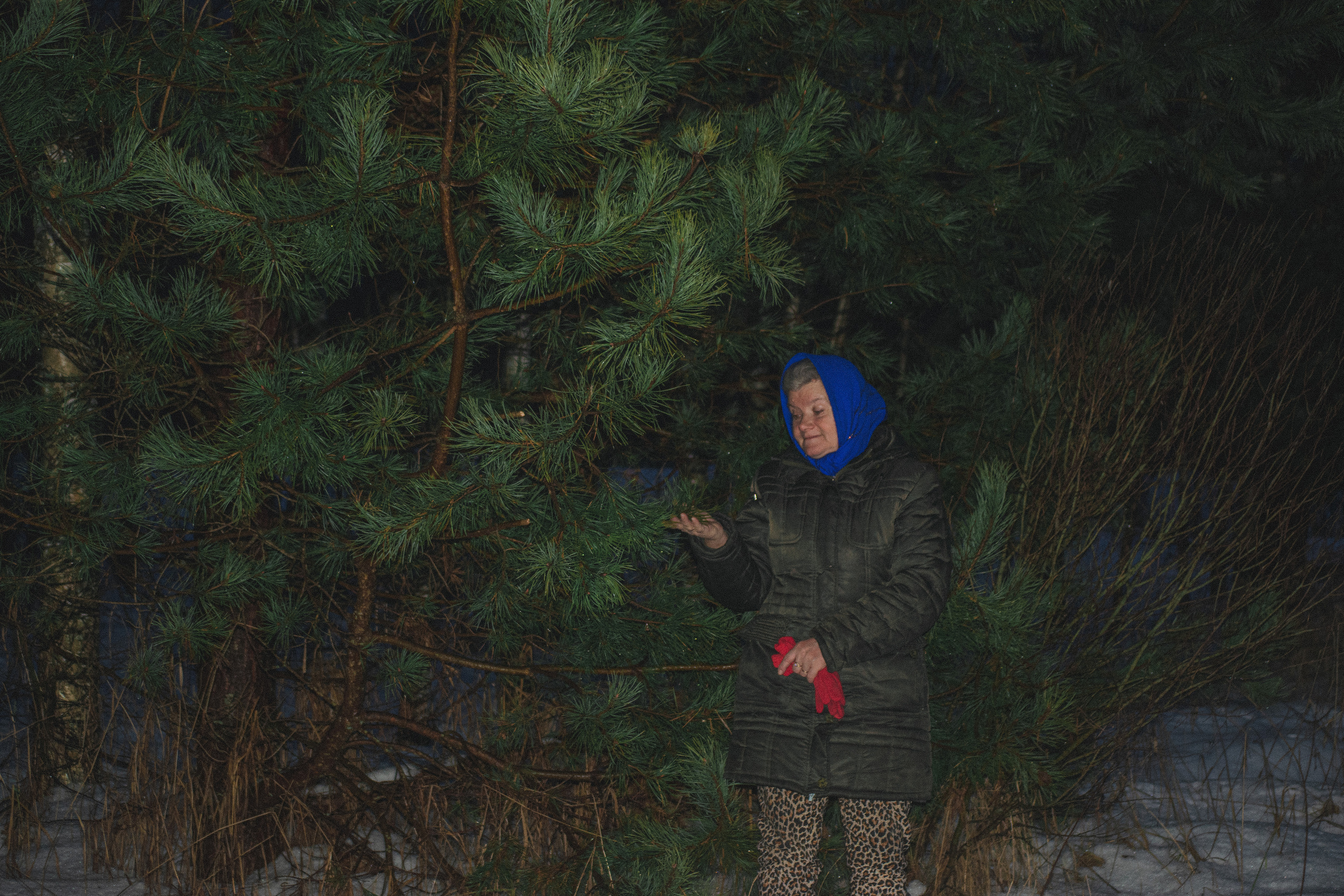 История в зимней деревне. Фотограф в Санкт-Петербурге