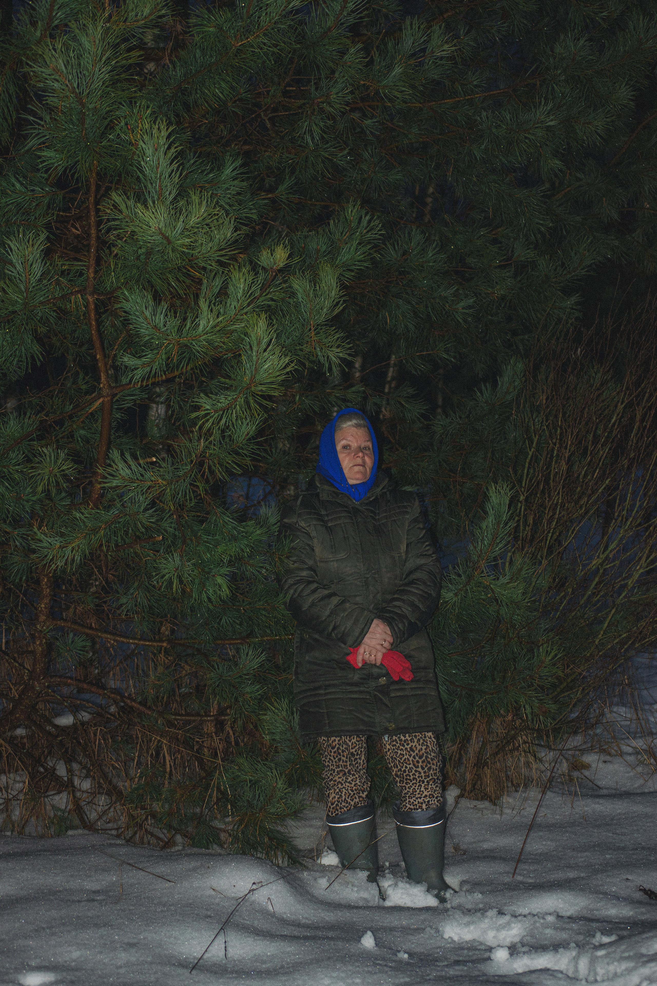 История в зимней деревне. Фотограф в Санкт-Петербурге