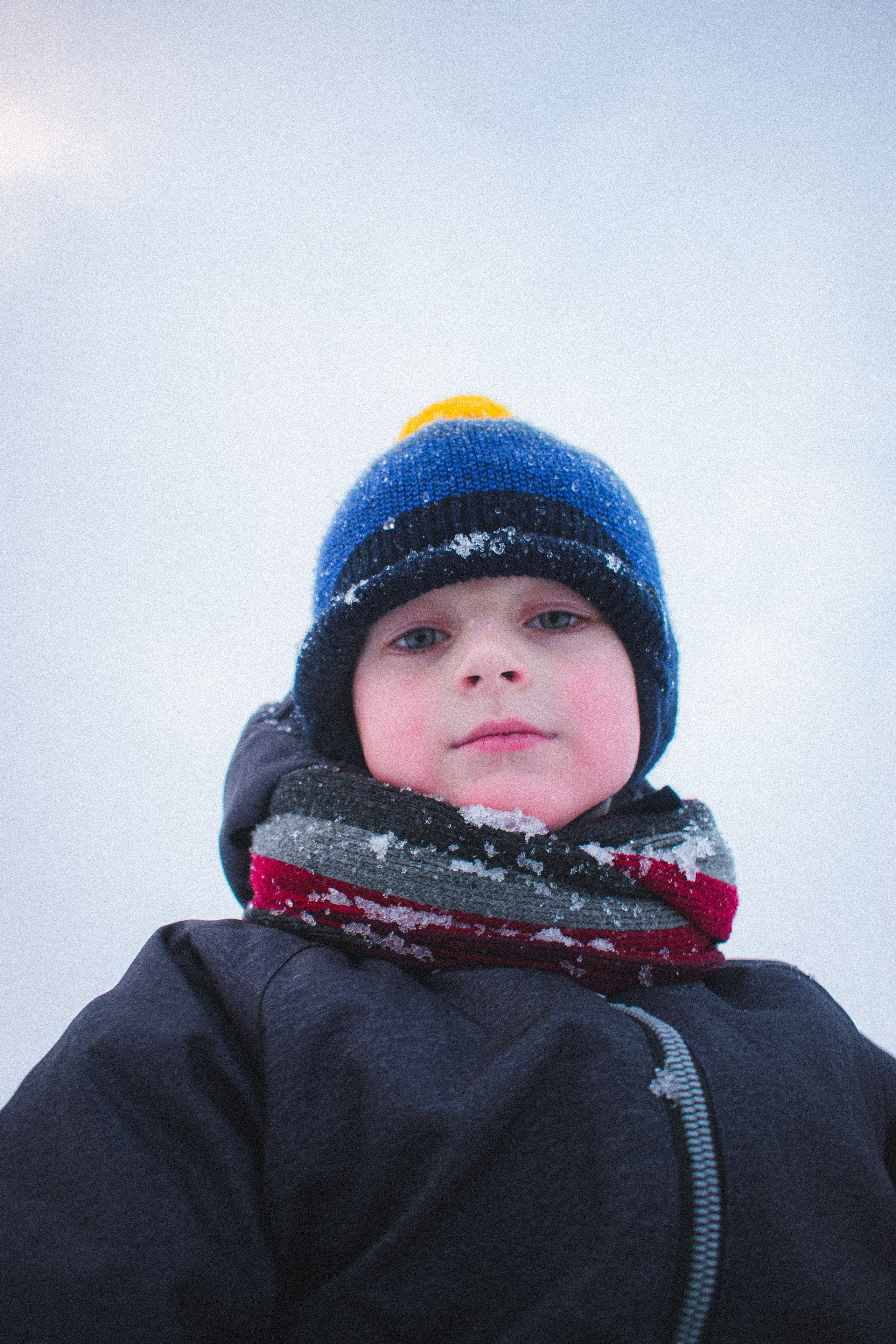 История в зимней деревне. Фотограф в Санкт-Петербурге