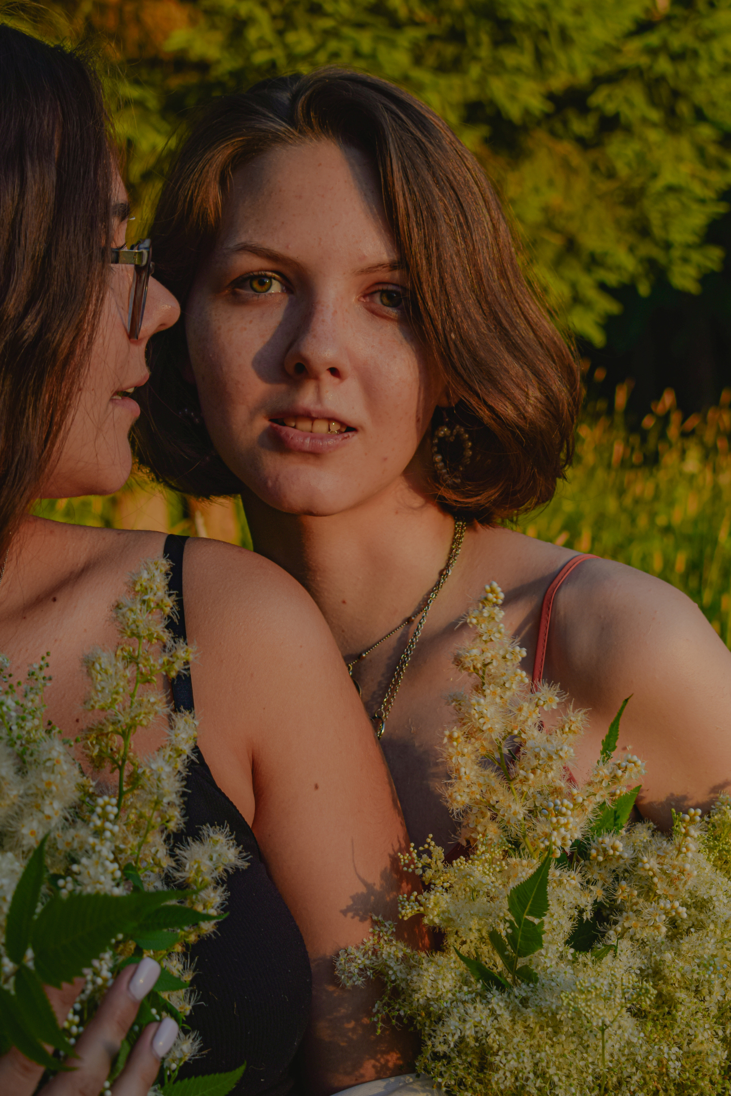 История Марины и Насти в Александровском парке. Фотограф в Санкт-Петербурге