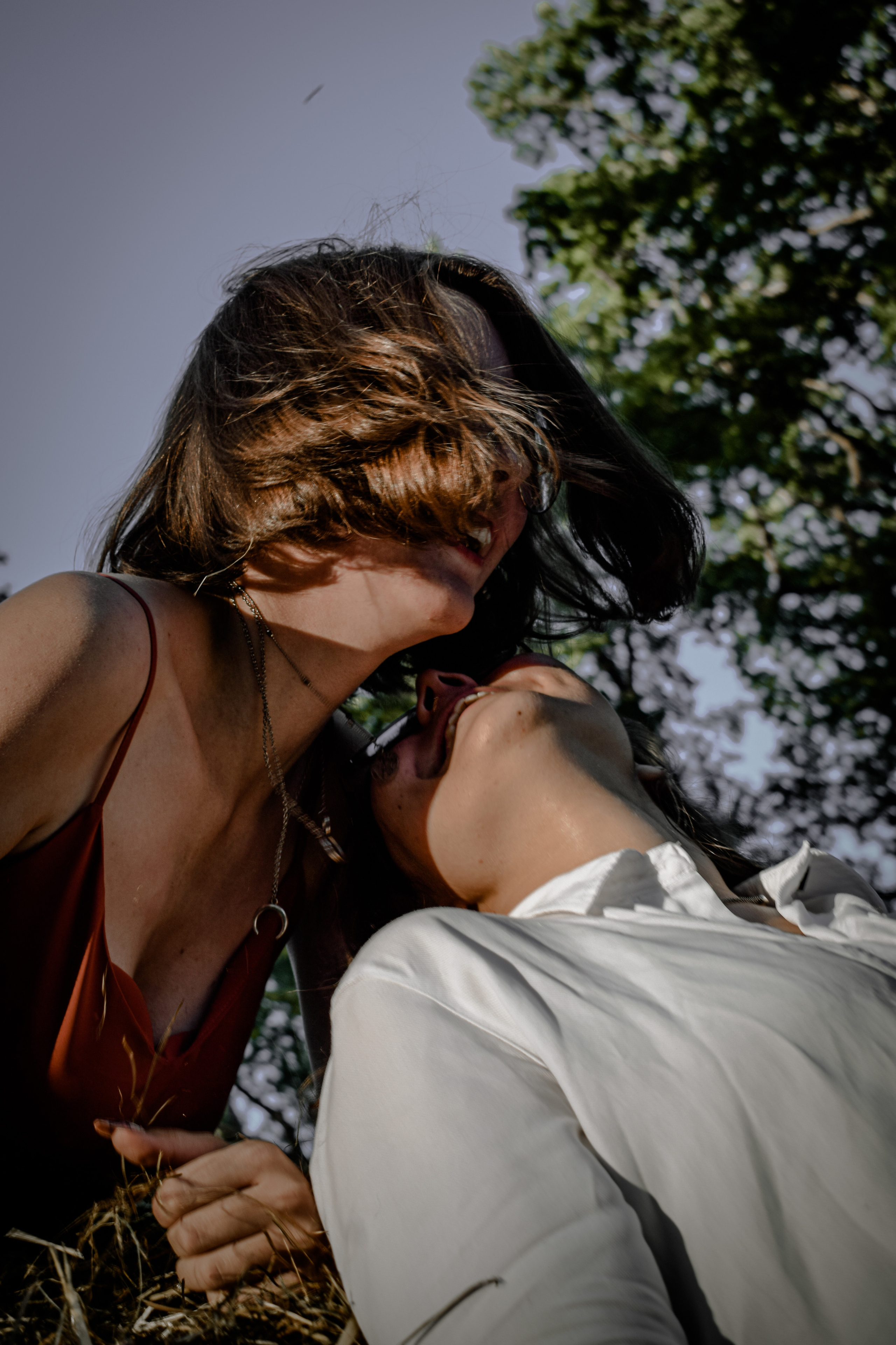 История Марины и Насти в Александровском парке. Фотограф в Санкт-Петербурге