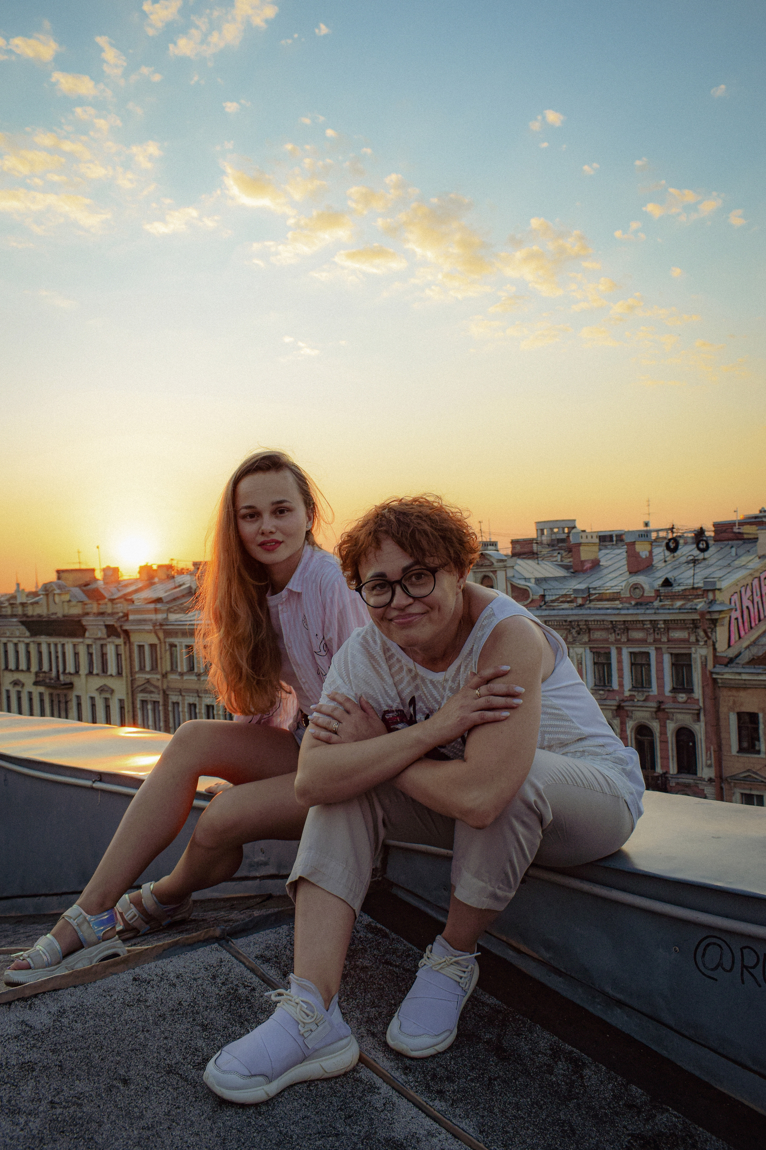 Белые ночи Алины и Евгении. Фотограф в Санкт-Петербурге