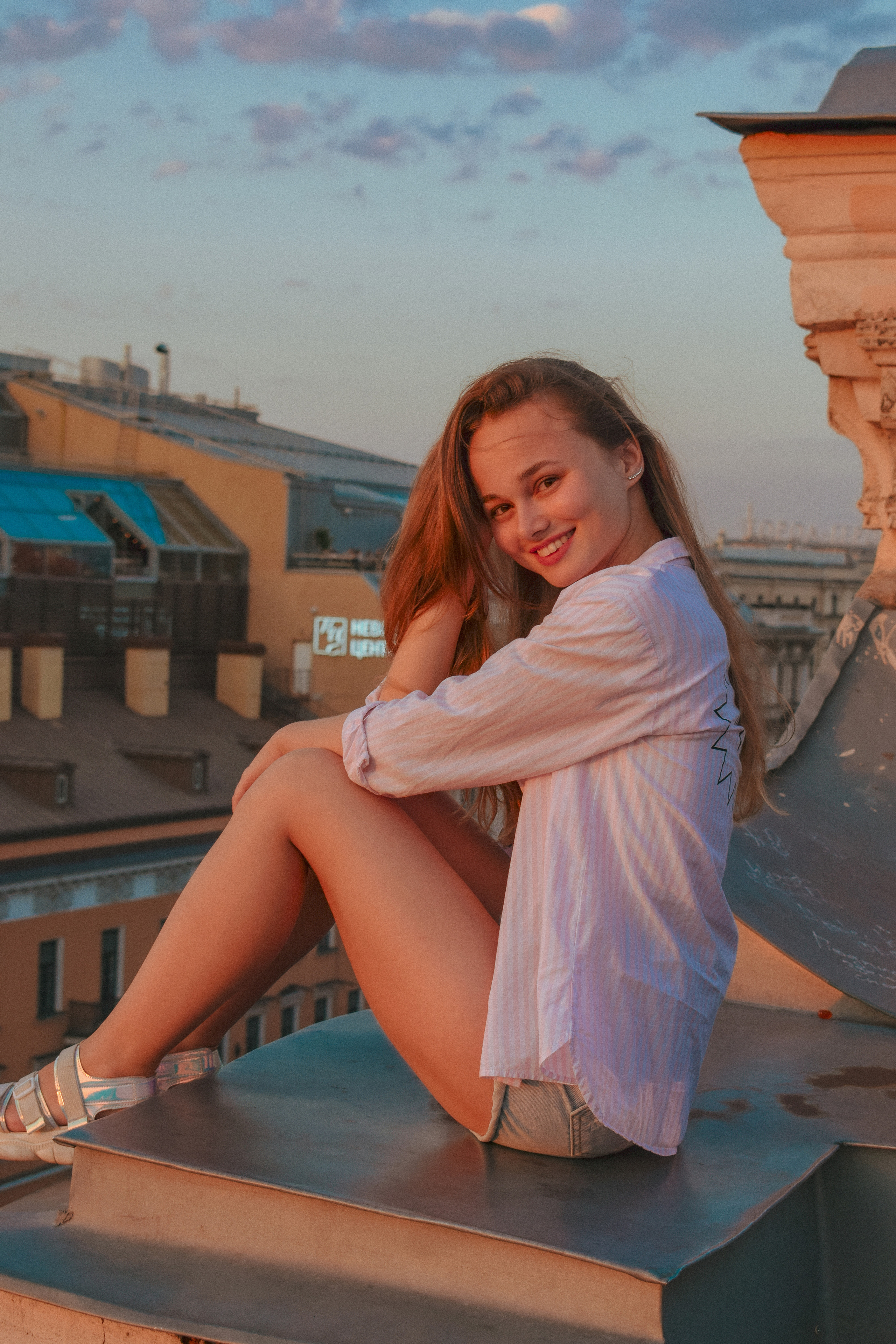 Белые ночи Алины и Евгении. Фотограф в Санкт-Петербурге