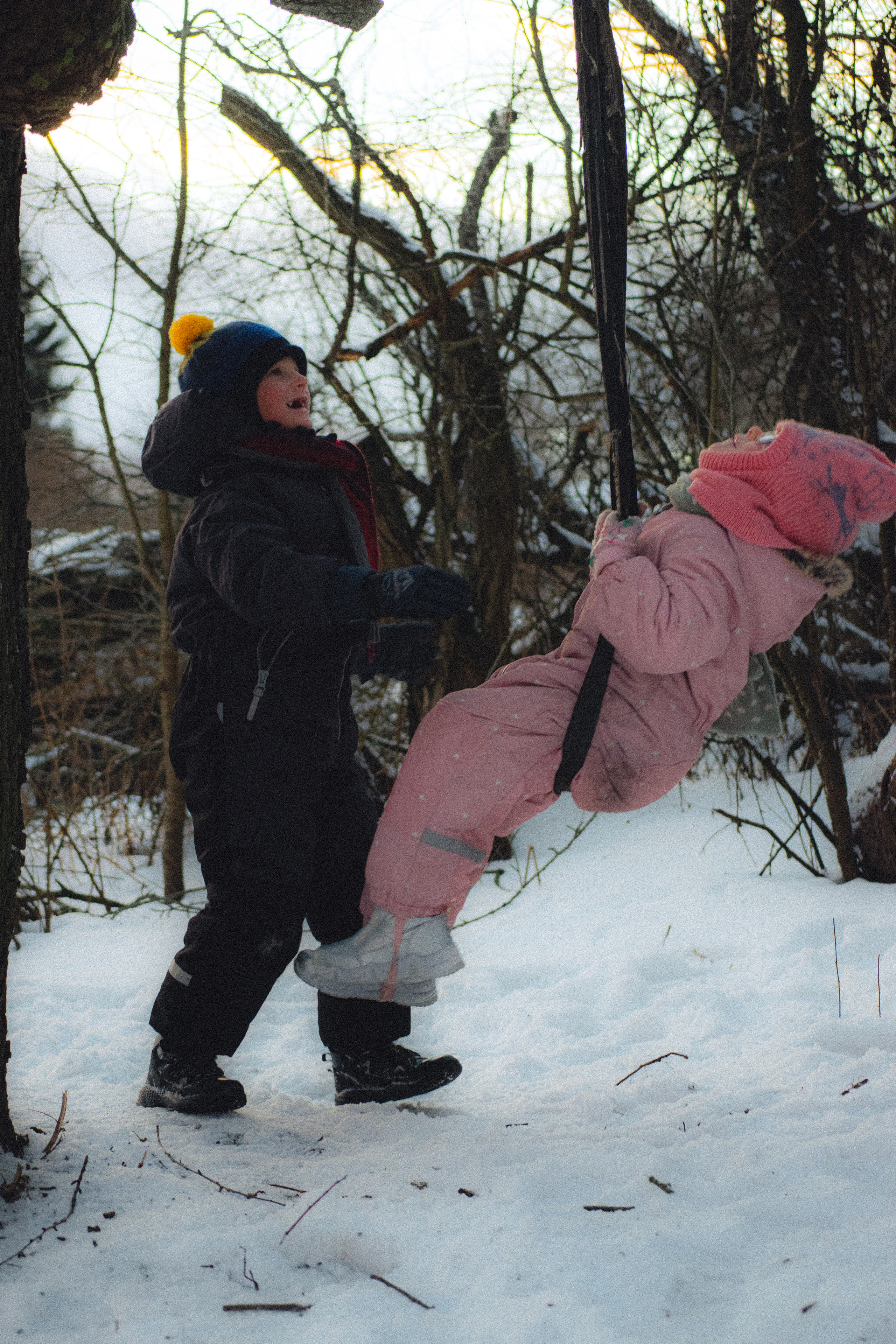 История в зимней деревне. Фотограф в Санкт-Петербурге
