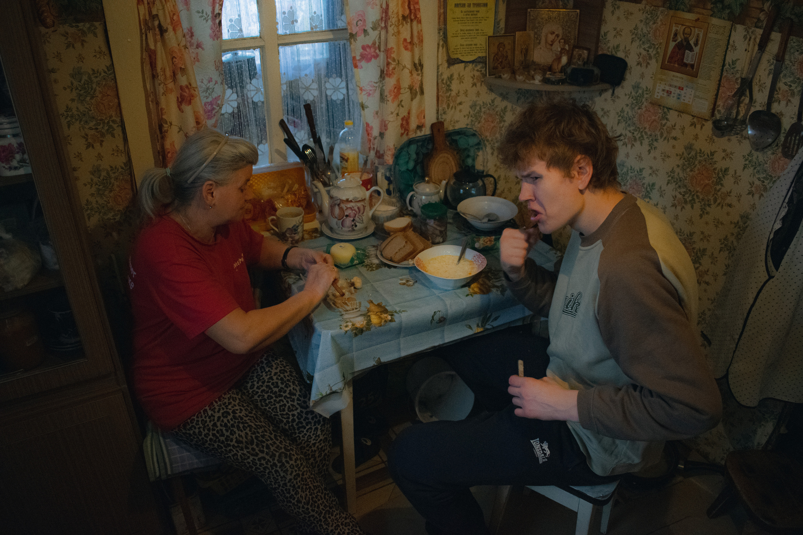 История в зимней деревне. Фотограф в Санкт-Петербурге