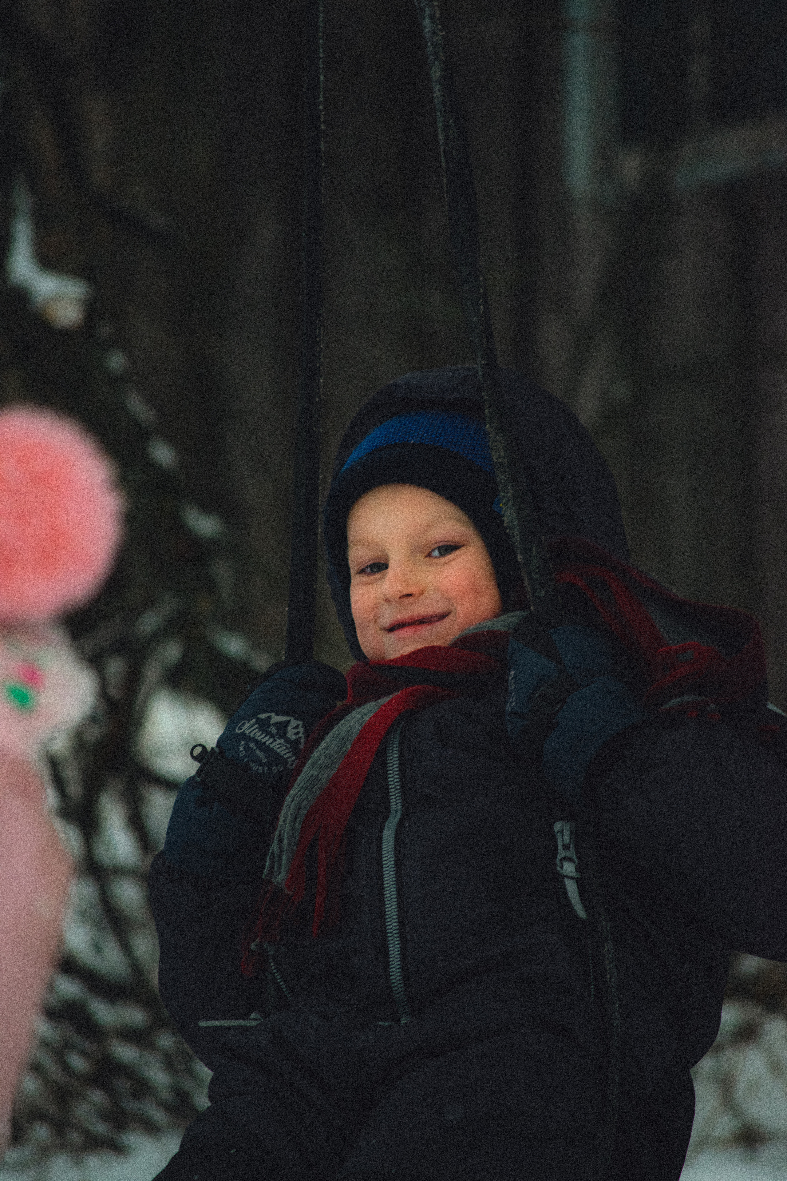 История в зимней деревне. Фотограф в Санкт-Петербурге