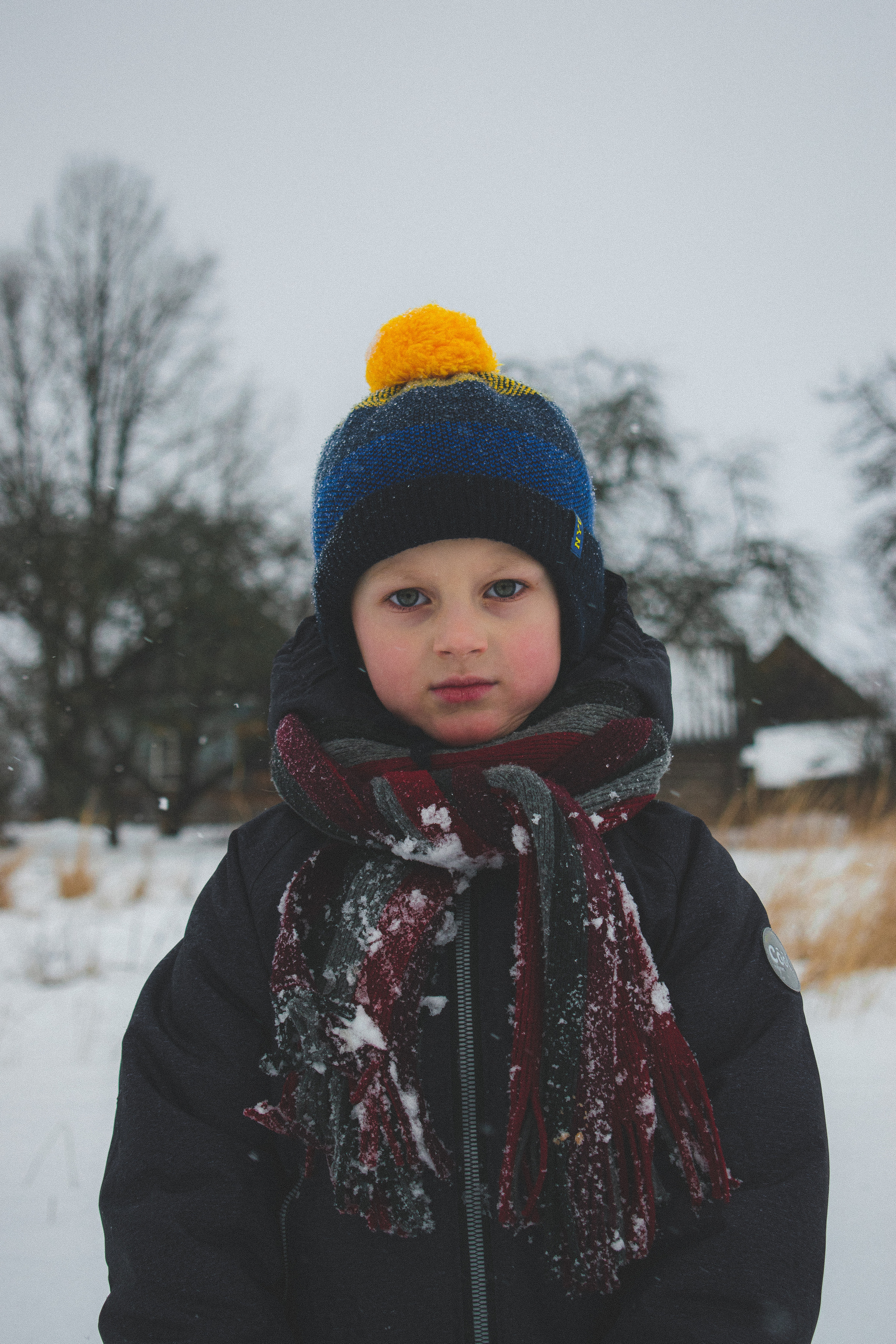 История в зимней деревне. Фотограф в Санкт-Петербурге