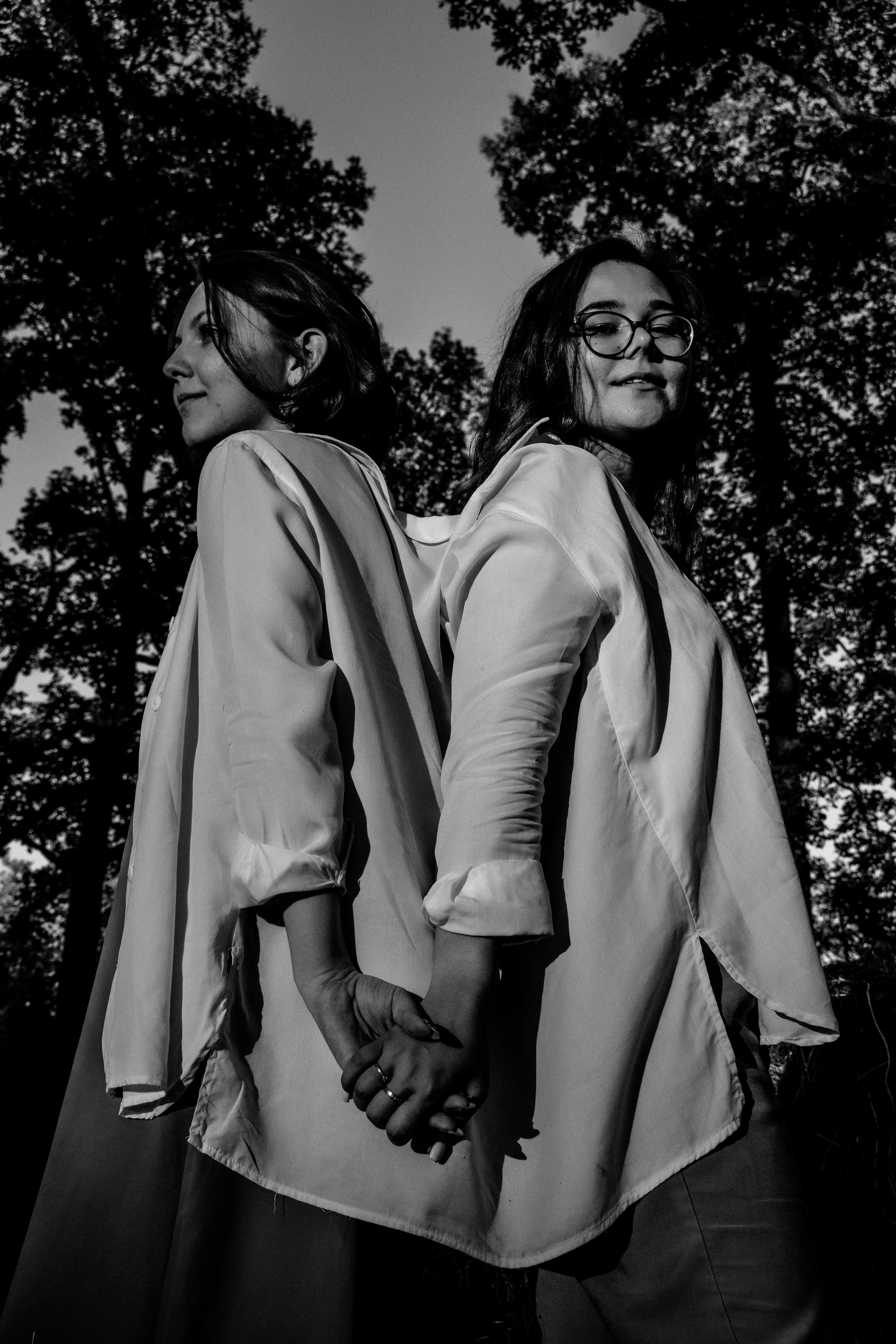 История Марины и Насти в Александровском парке. Фотограф в Санкт-Петербурге