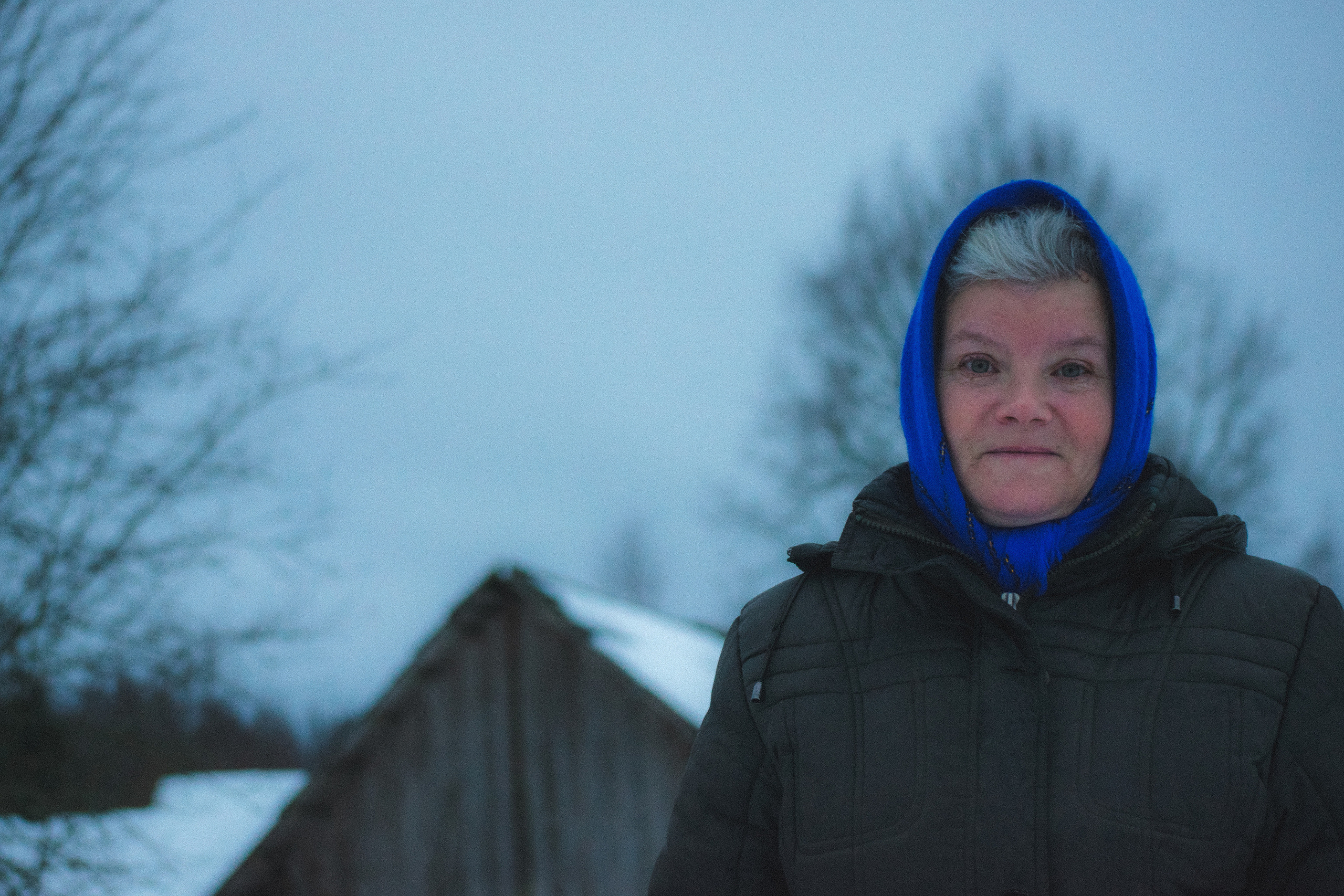 История в зимней деревне. Фотограф в Санкт-Петербурге
