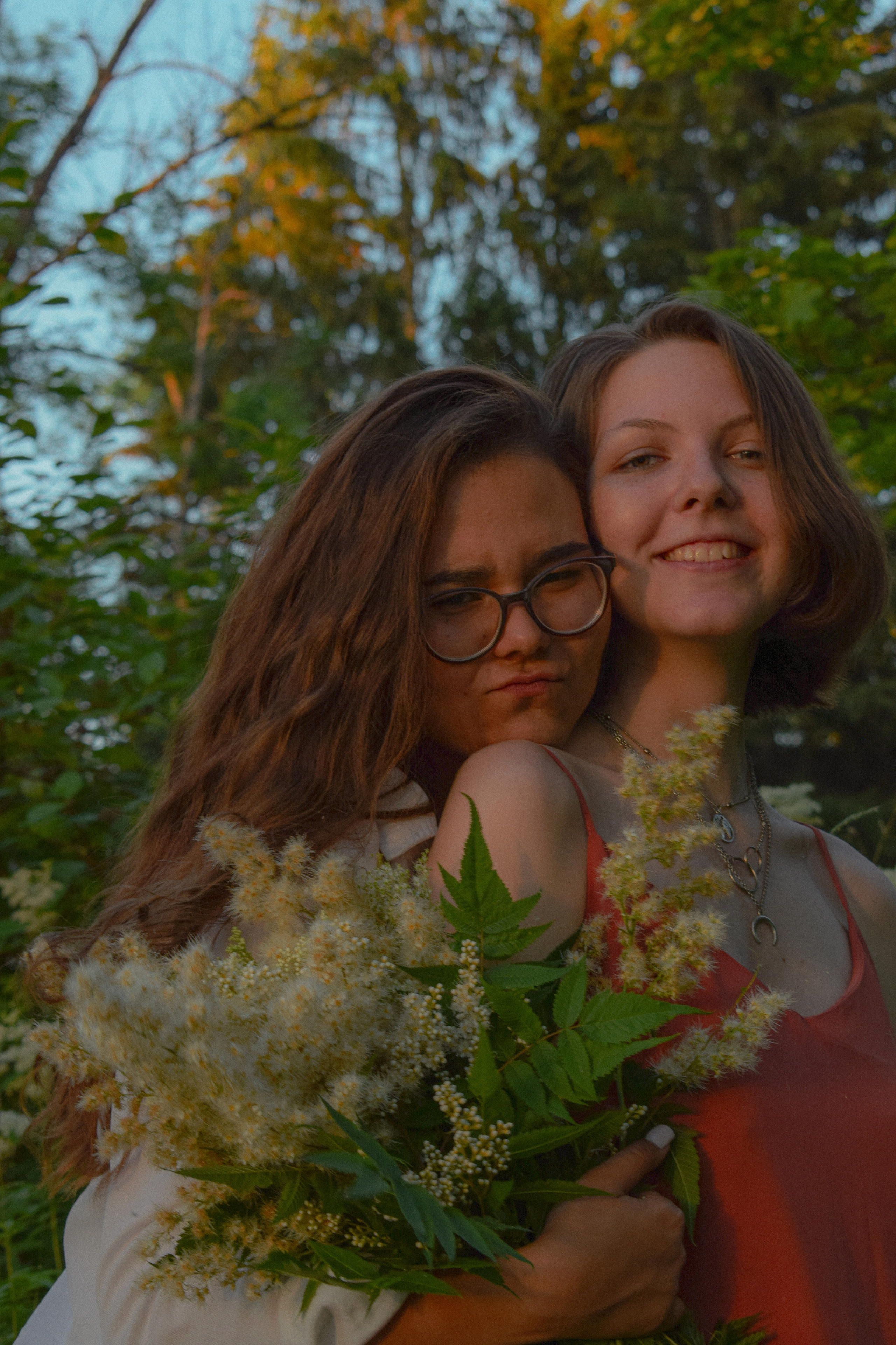 История Марины и Насти в Александровском парке. Фотограф в Санкт-Петербурге