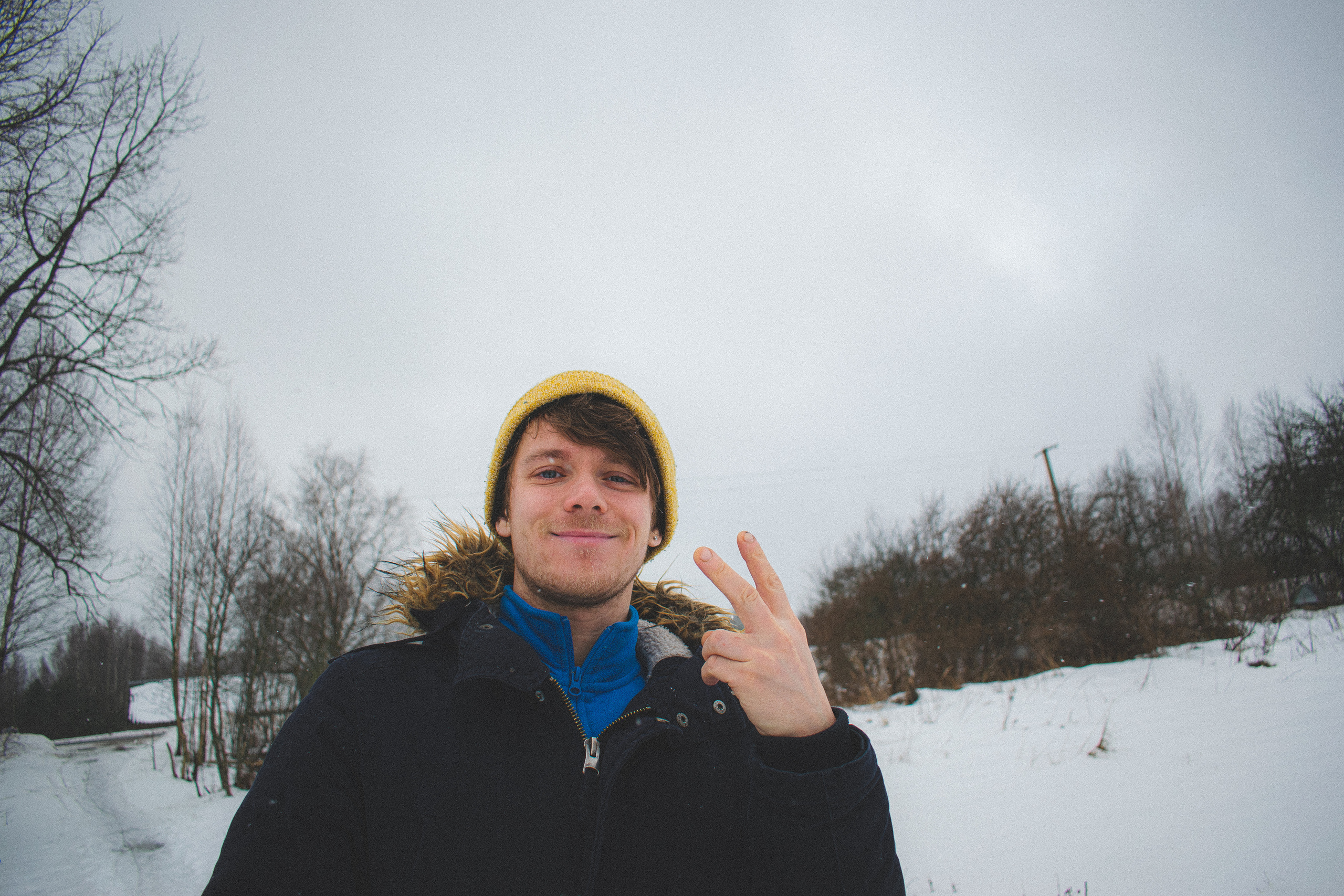 История в зимней деревне. Фотограф в Санкт-Петербурге