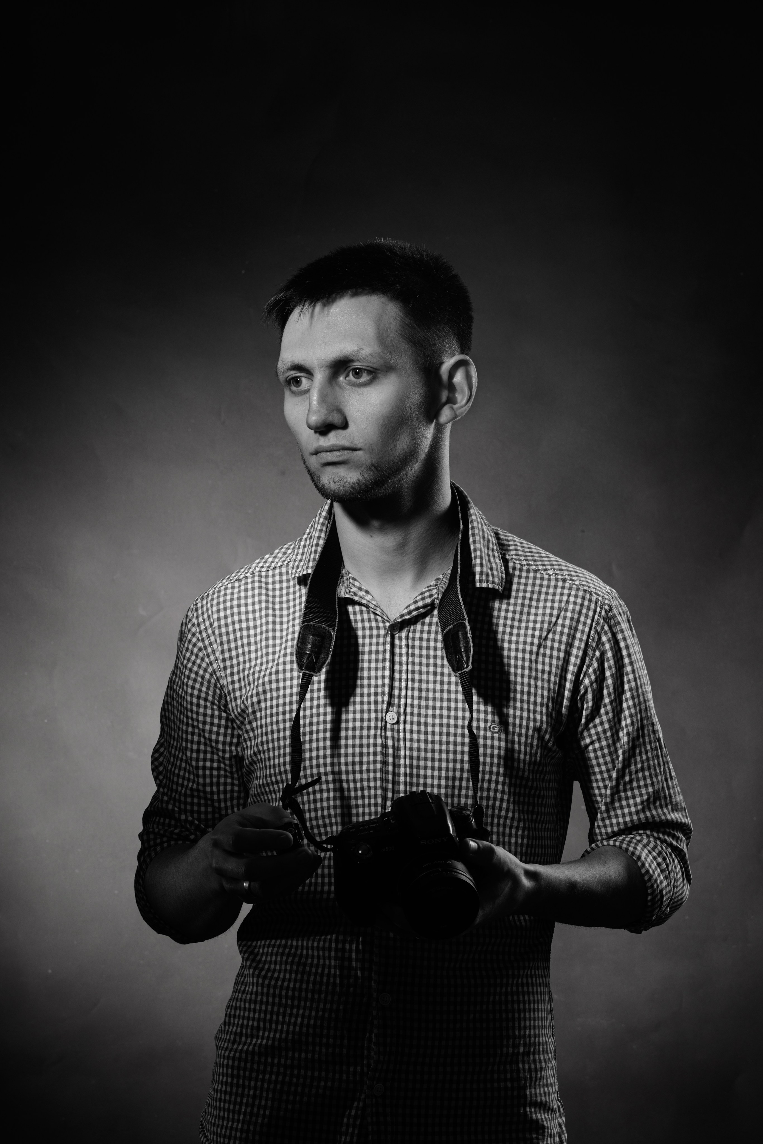 Мужской портрет. Портретный фотограф в Саратове и Энгельсе Анатолий Булычев