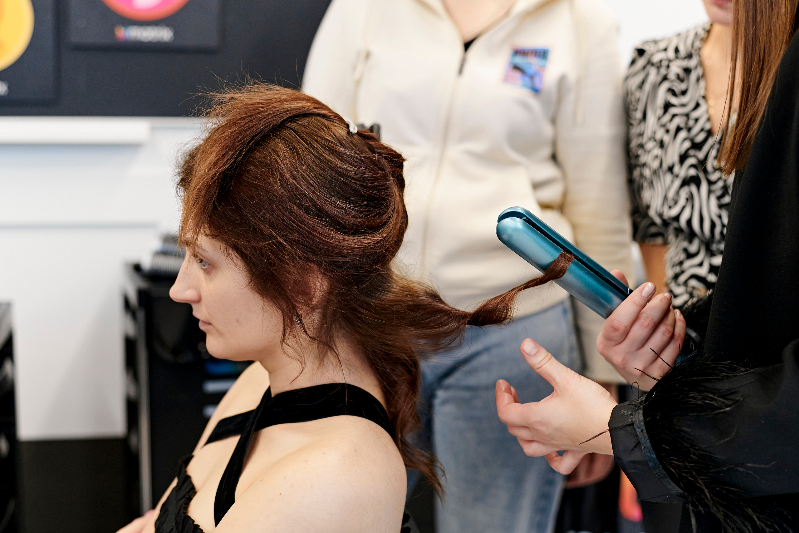 Мастер-класс по окрашиваниям и укладкам от Matrix. Фотограф Постольник Дарья