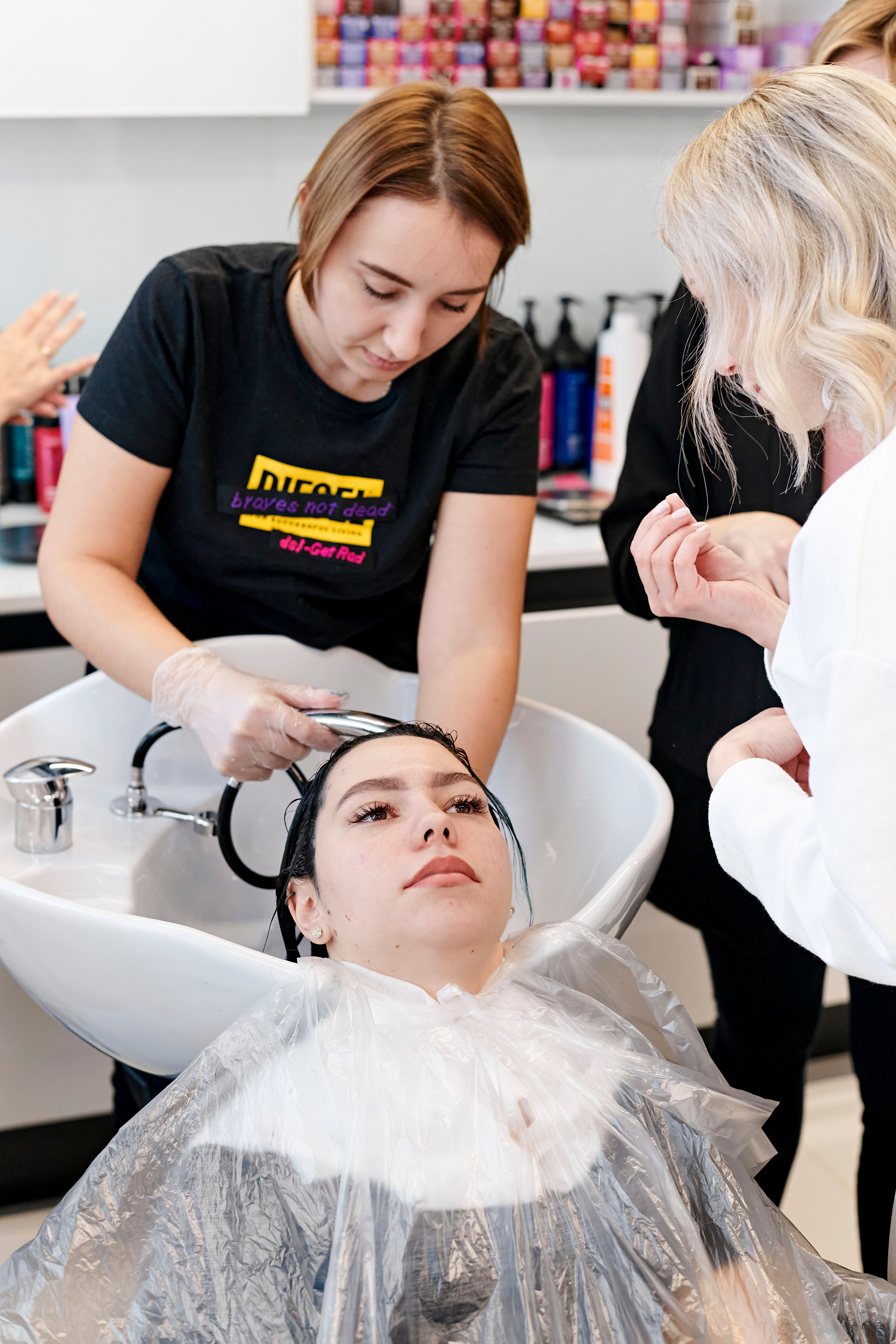 Мастер-класс по окрашиваниям и укладкам от Matrix. Фотограф Постольник Дарья