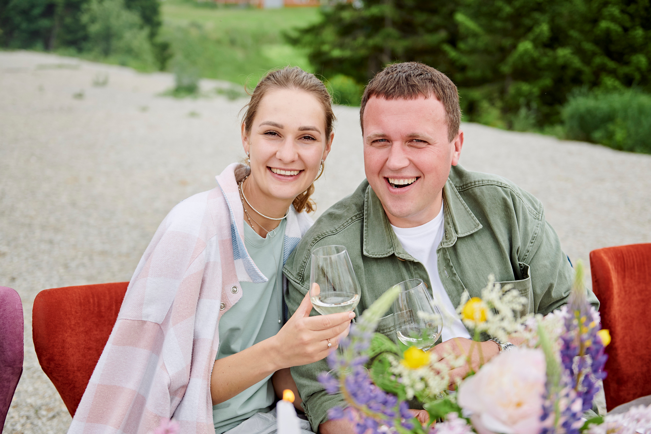 Летний ужин на природе с тремя шефами. Фотограф Постольник Дарья