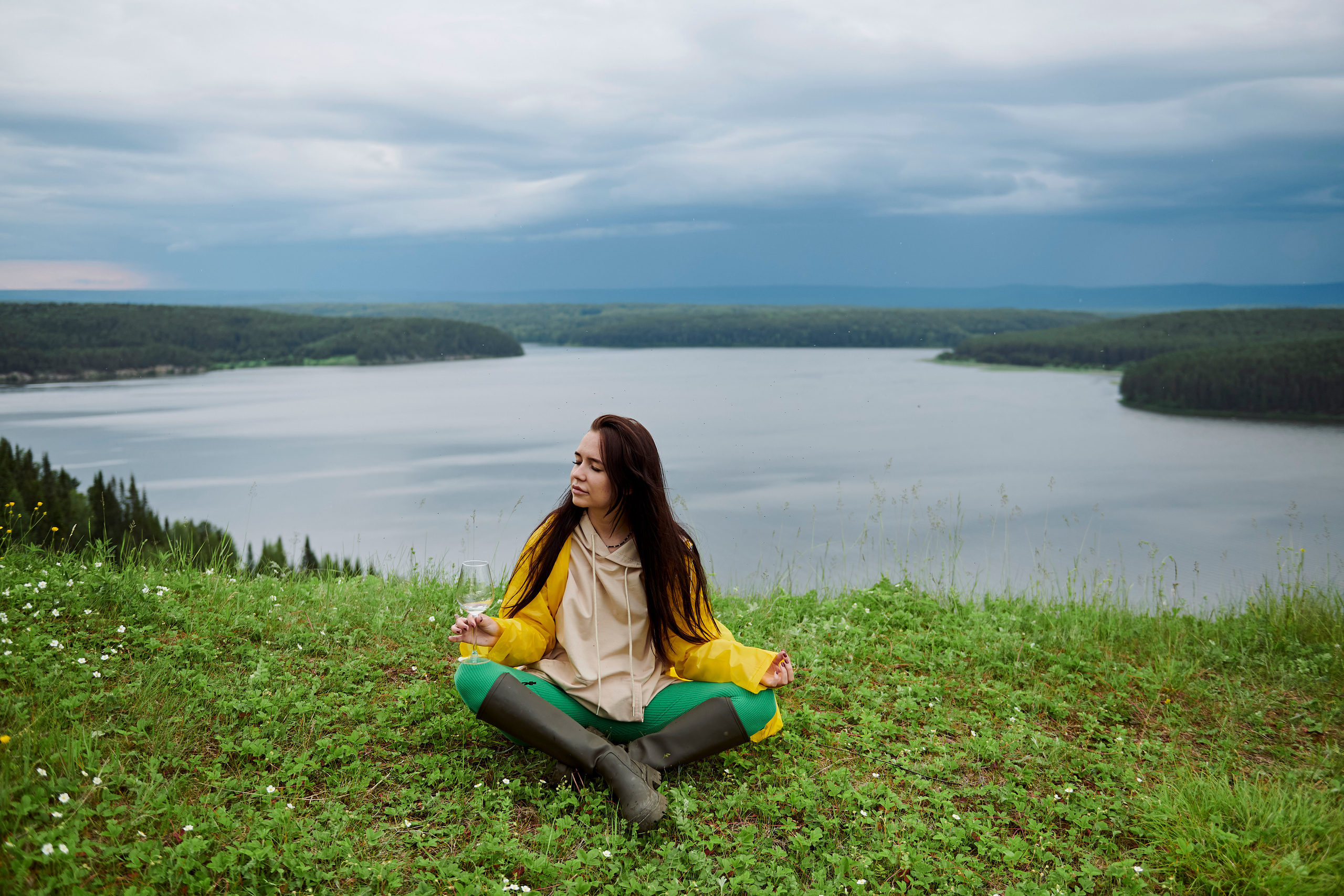 Летний ужин на природе с тремя шефами. Фотограф Постольник Дарья