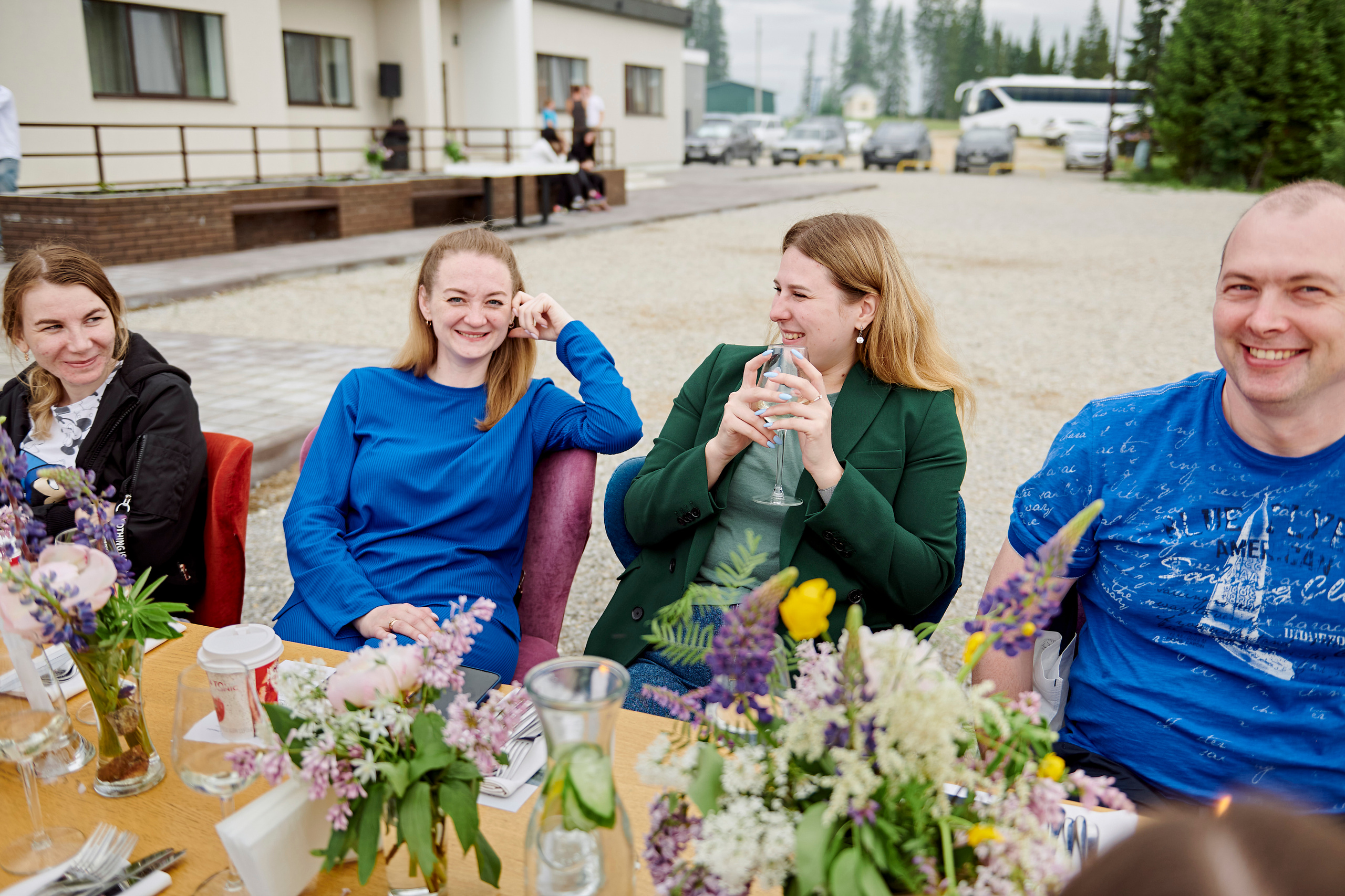 Летний ужин на природе с тремя шефами. Фотограф Постольник Дарья
