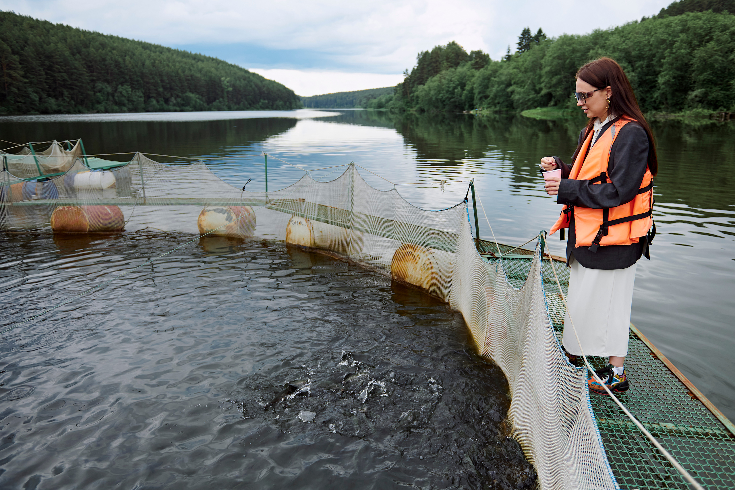 Летний ужин на природе с тремя шефами. Фотограф Постольник Дарья
