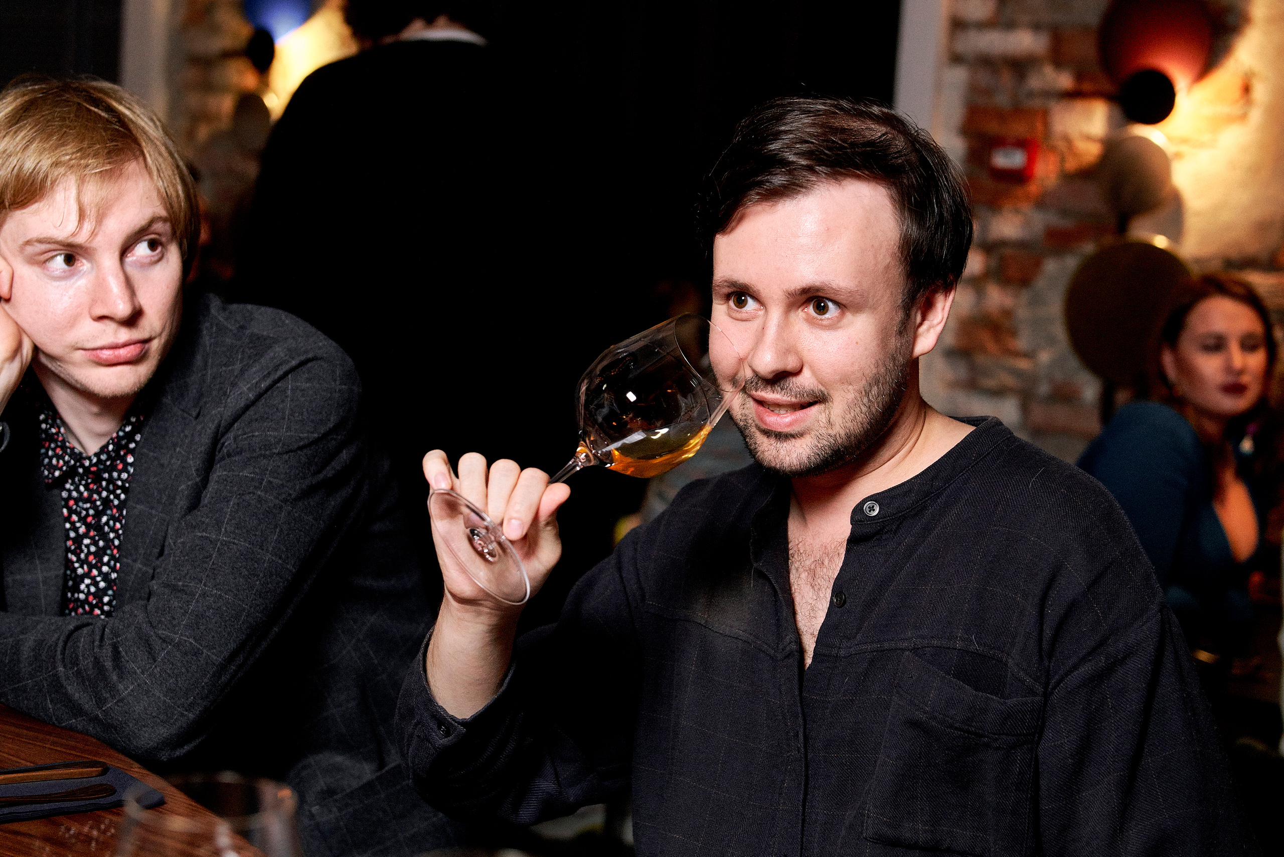 Sekta organic wine bar. Ужин с Аланом Бигати. Фотограф Постольник Дарья