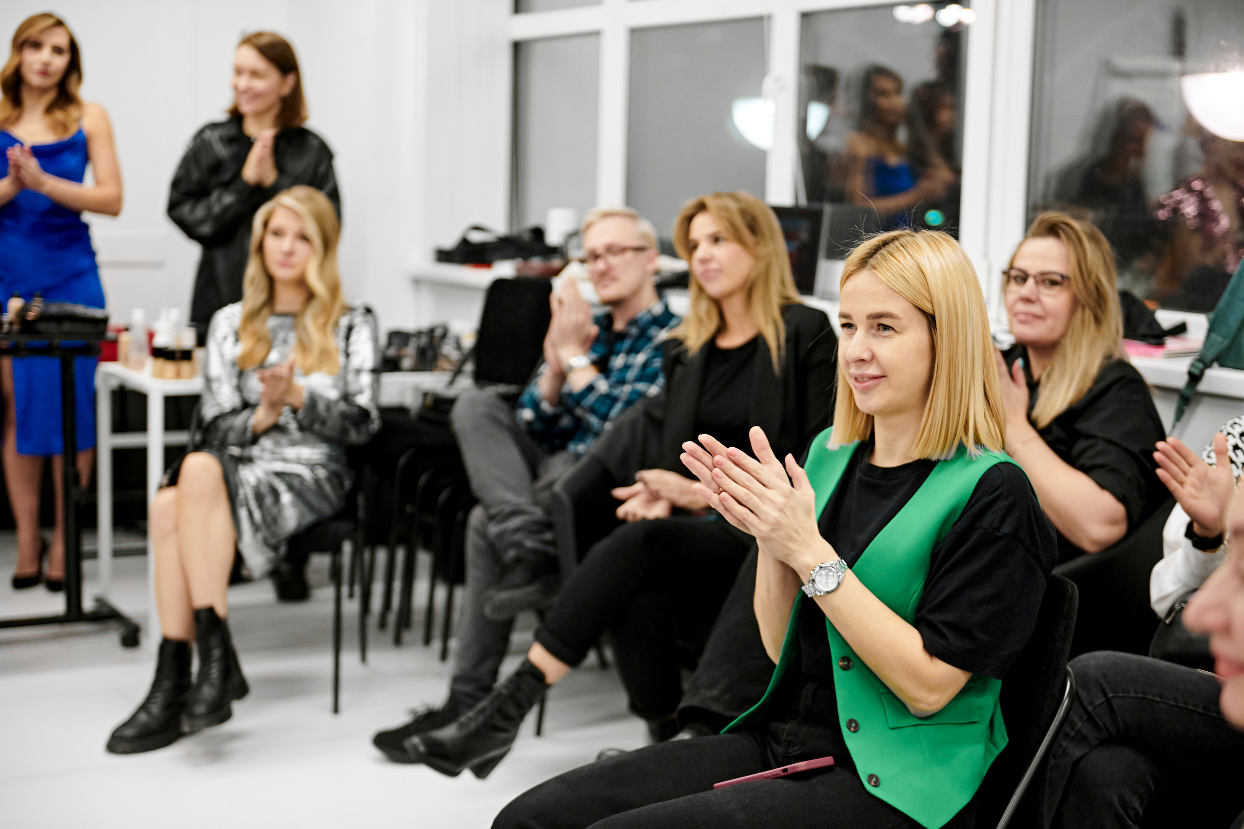 Мастер-класс по окрашиваниям и укладкам от Matrix. Фотограф Постольник Дарья