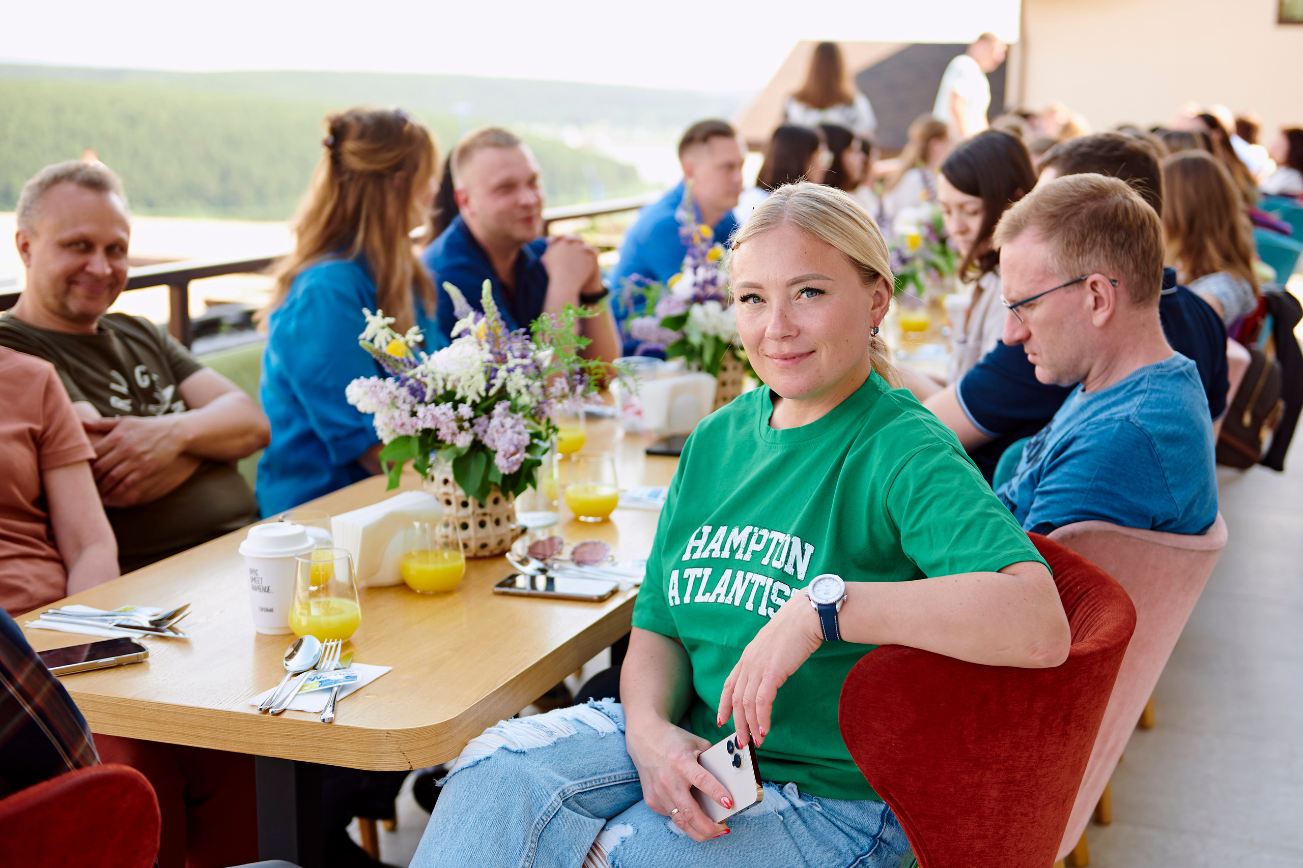 Летний ужин на природе с тремя шефами. Фотограф Постольник Дарья