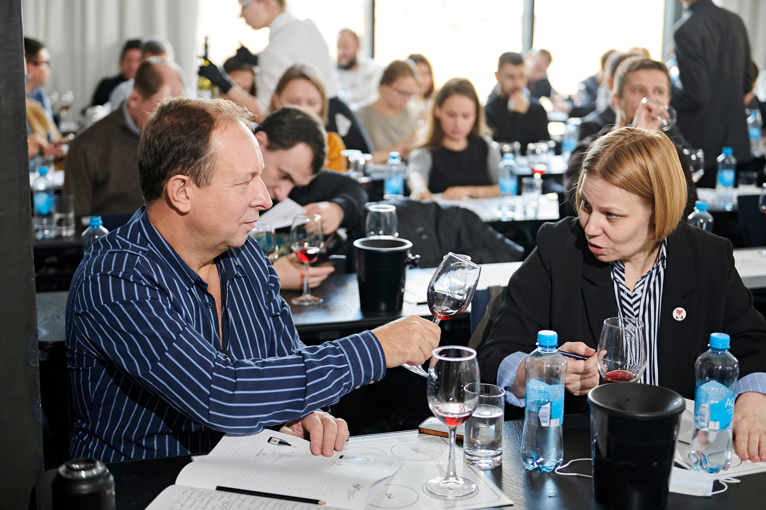 Винная дегустация для сомелье. Фотограф Постольник Дарья