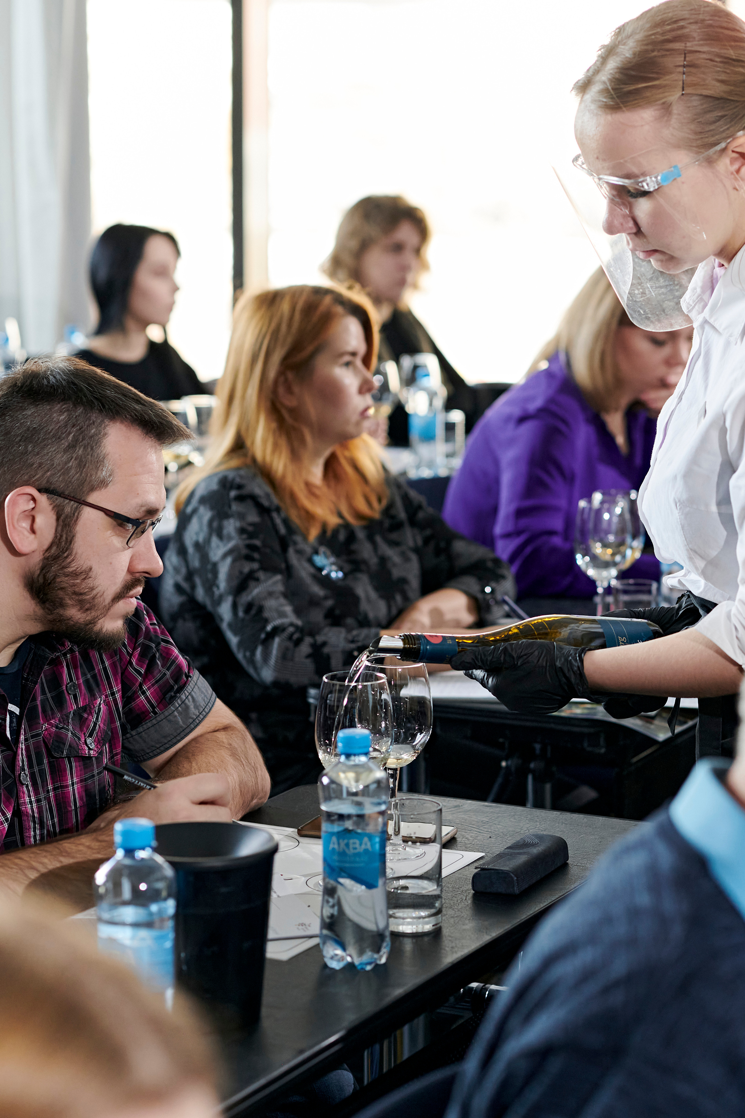 Винная дегустация для сомелье. Фотограф Постольник Дарья