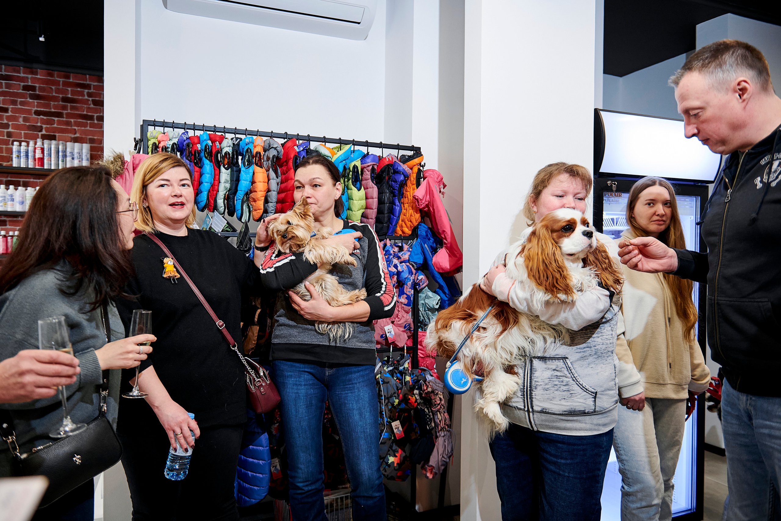 Открытие салона-магазина для животных People & Pets. Фотограф Постольник Дарья