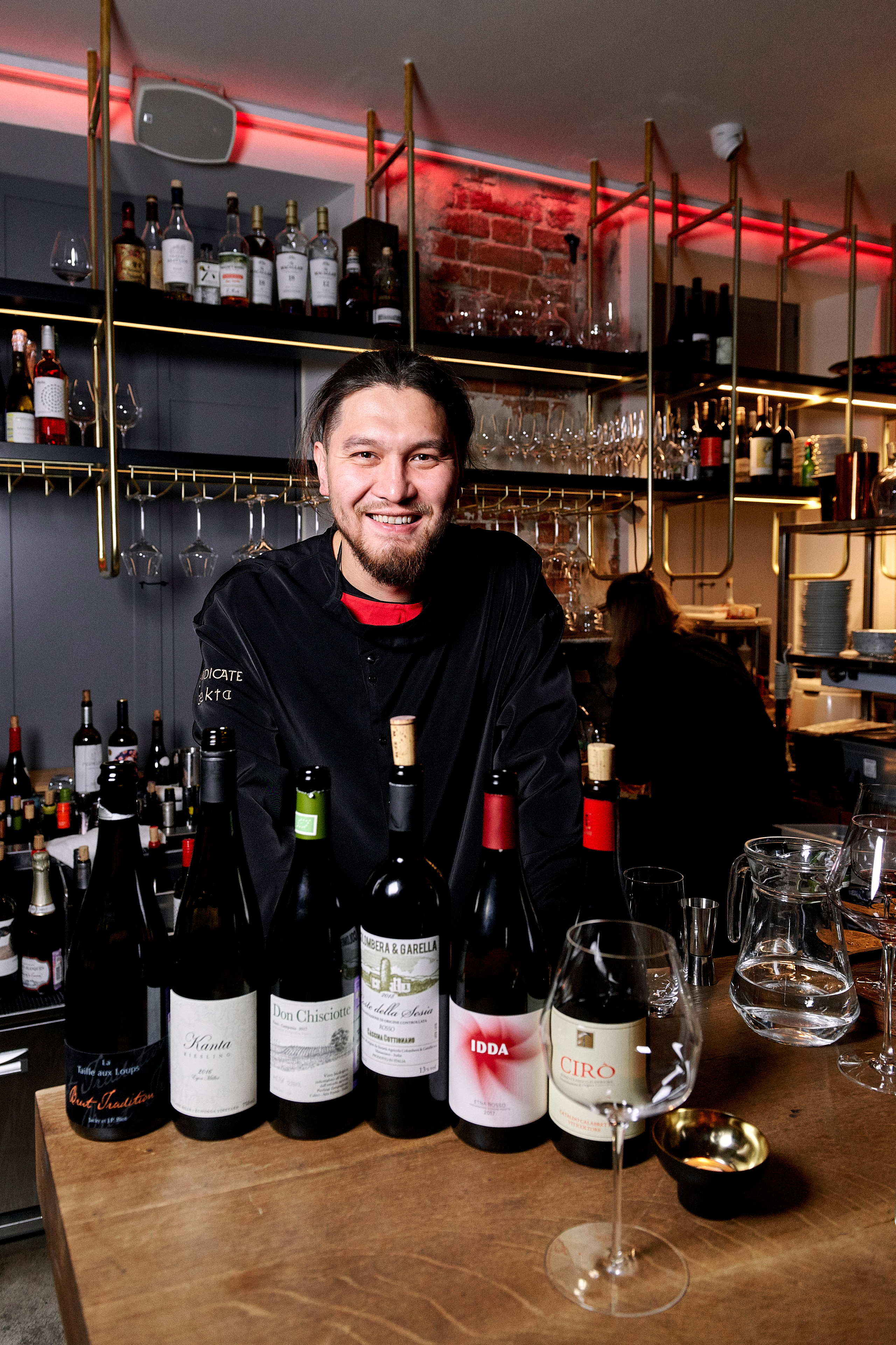 Sekta organic wine bar. Ужин с Аланом Бигати. Фотограф Постольник Дарья