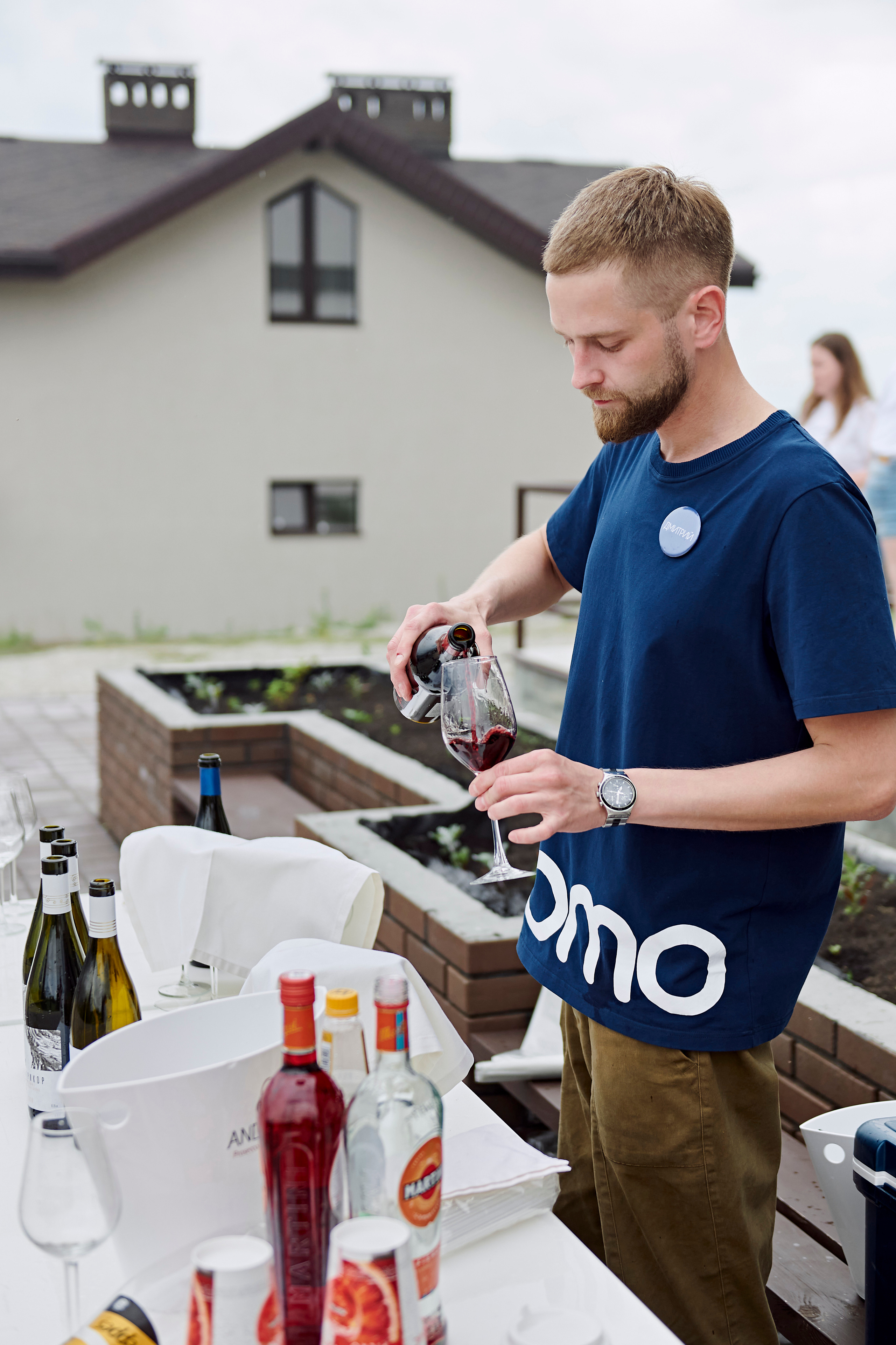 Летний ужин на природе с тремя шефами. Фотограф Постольник Дарья