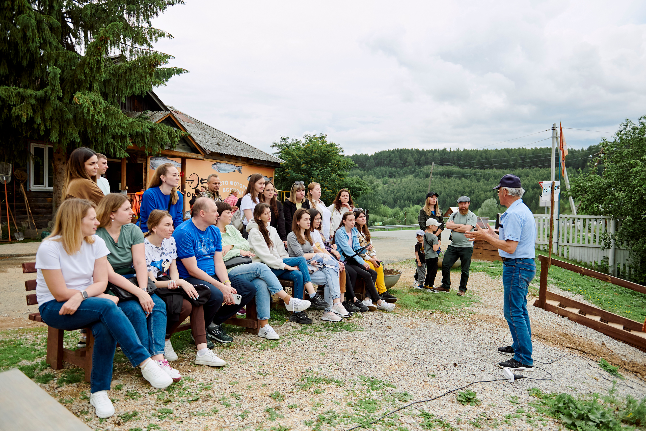 Летний ужин на природе с тремя шефами. Фотограф Постольник Дарья