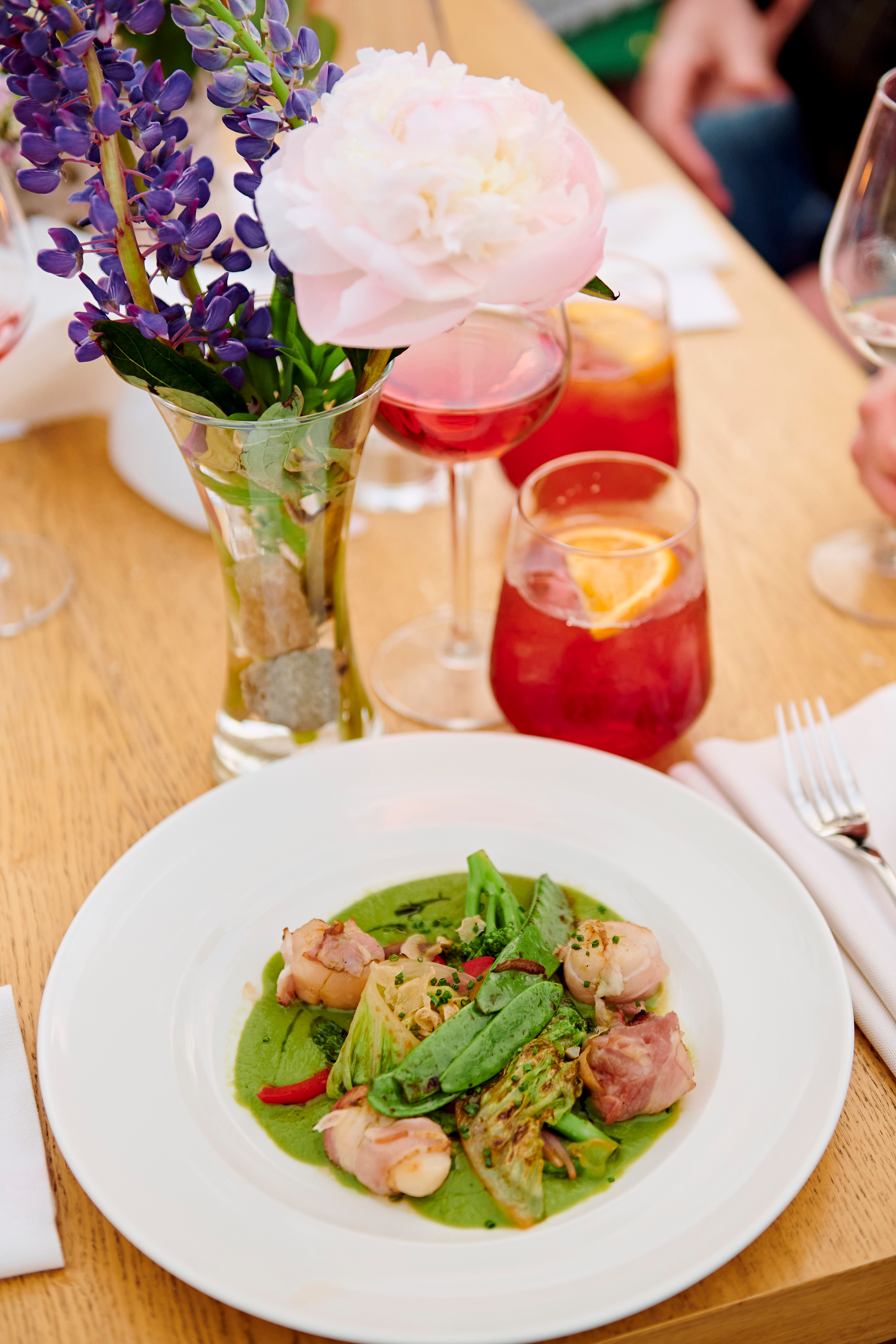 Летний ужин на природе с тремя шефами. Фотограф Постольник Дарья