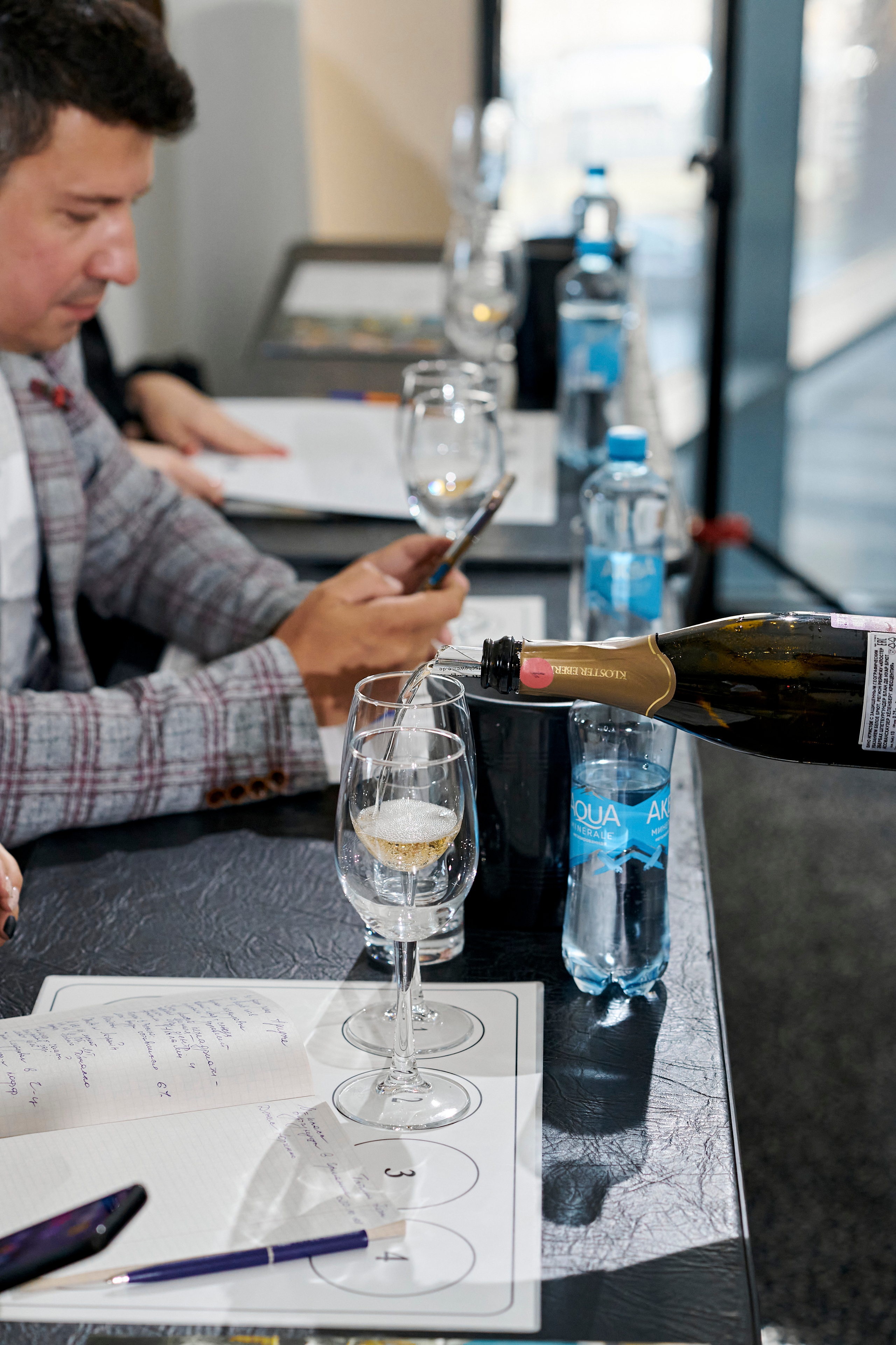 Винная дегустация для сомелье. Фотограф Постольник Дарья