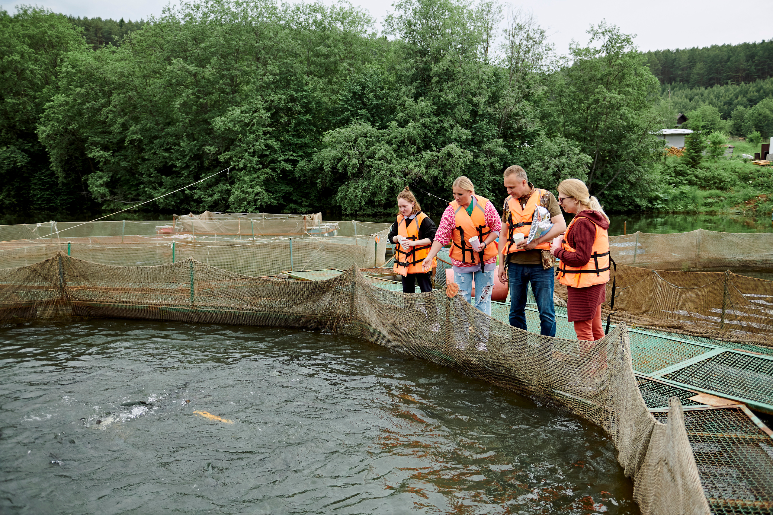 Летний ужин на природе с тремя шефами. Фотограф Постольник Дарья