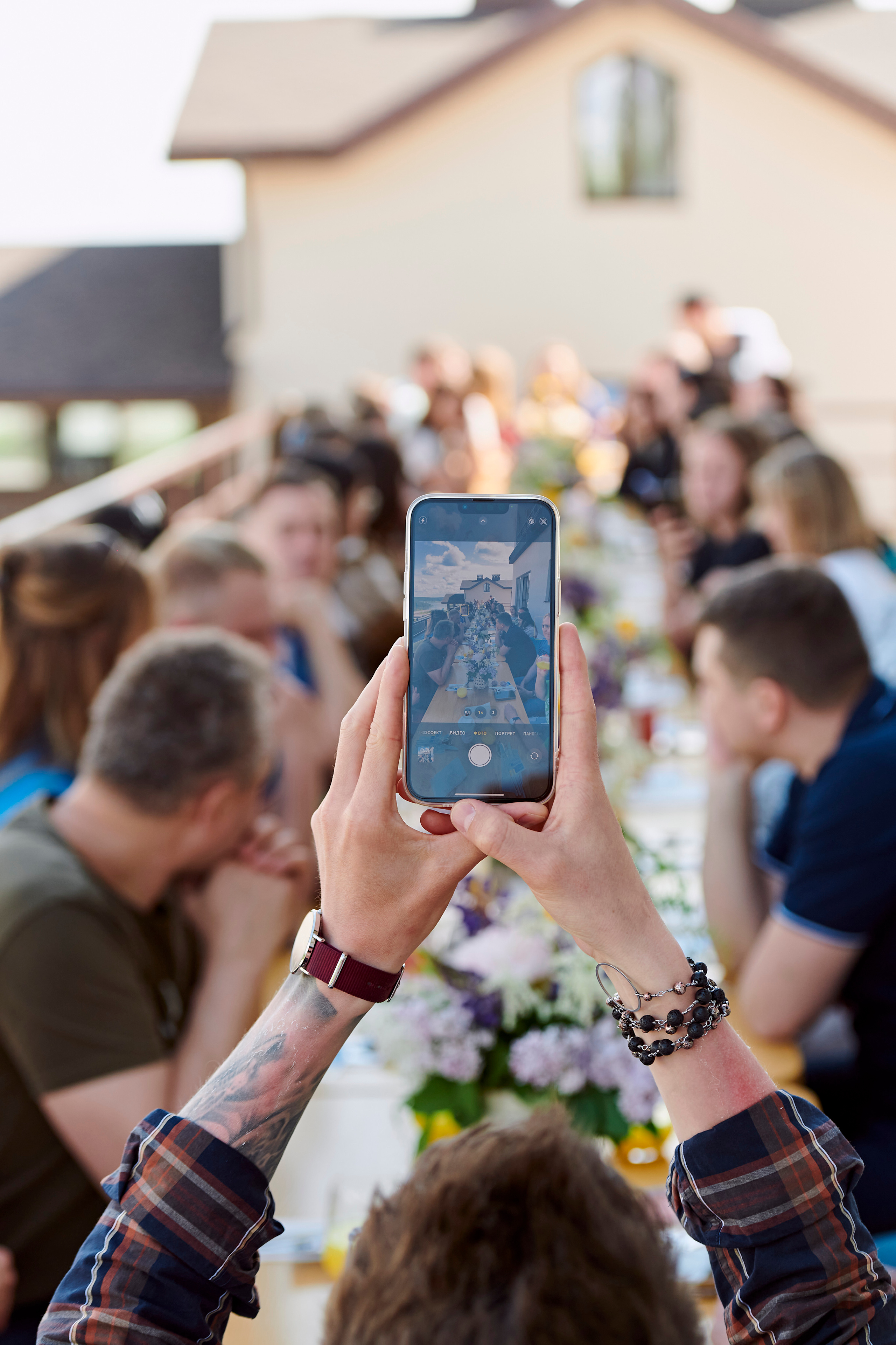 Летний ужин на природе с тремя шефами. Фотограф Постольник Дарья