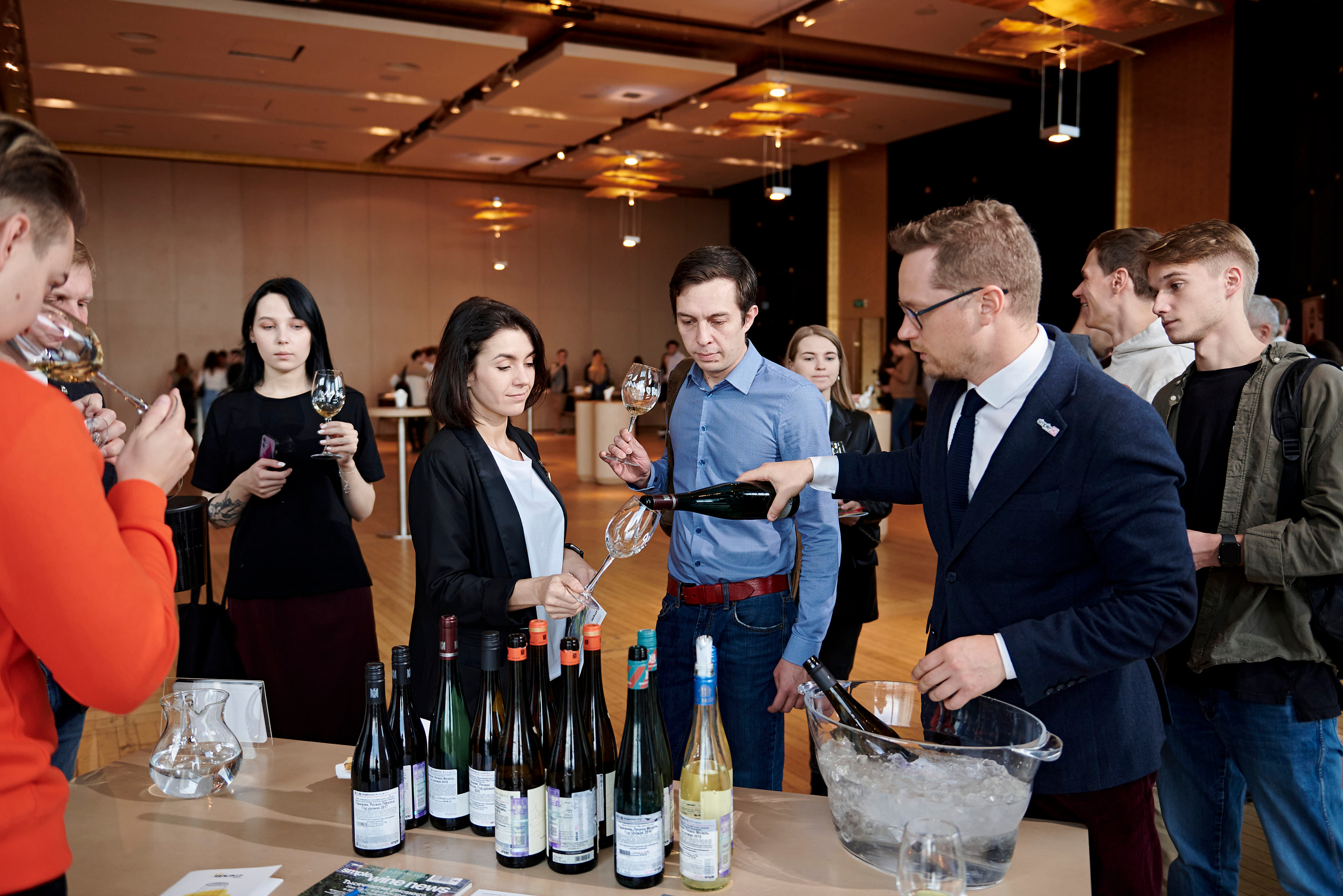 Винная дегустация для сомелье. Фотограф Постольник Дарья